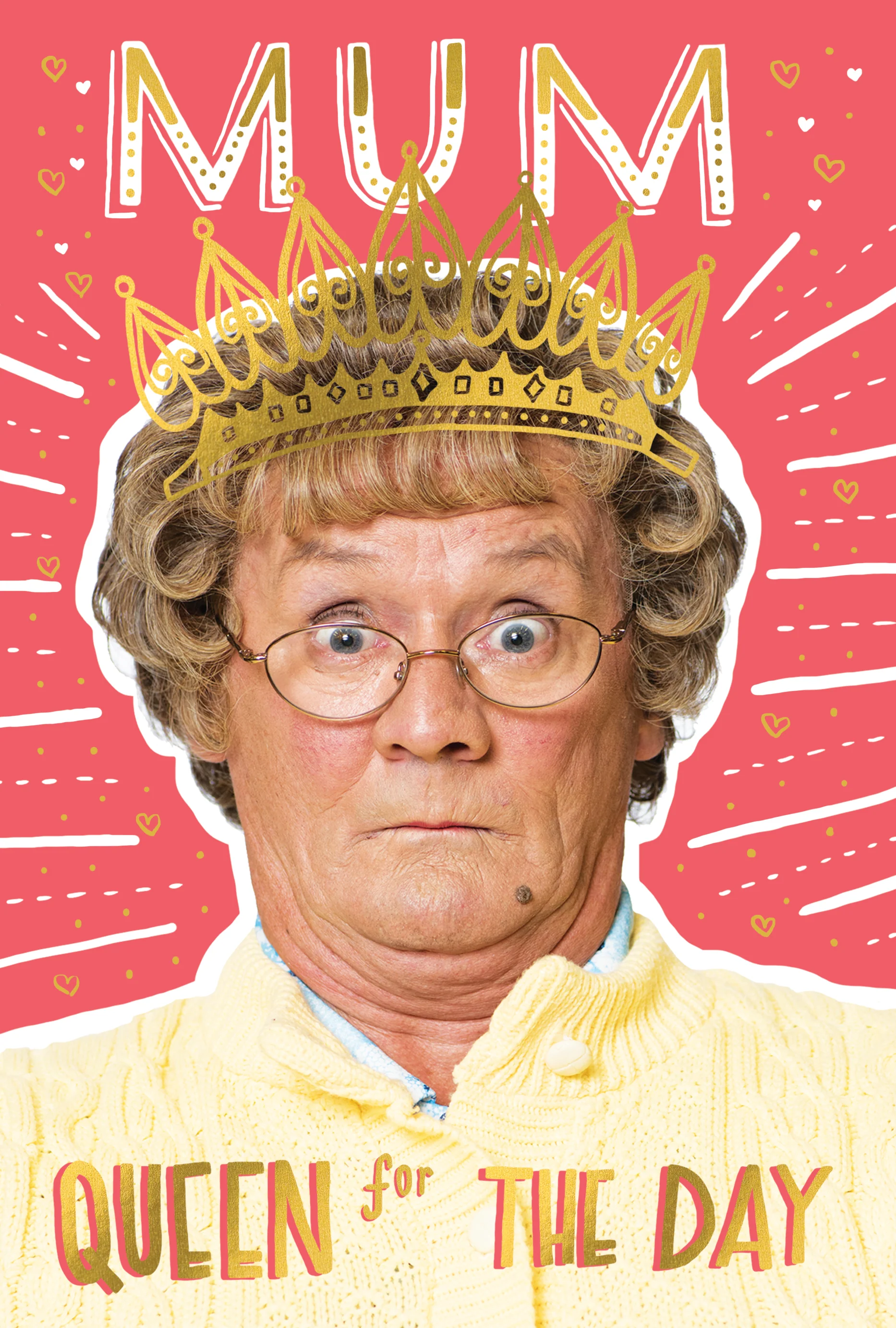 Mrs. Brown's Boys 'Queen Of The Day' Mother's Day Card - Image 3