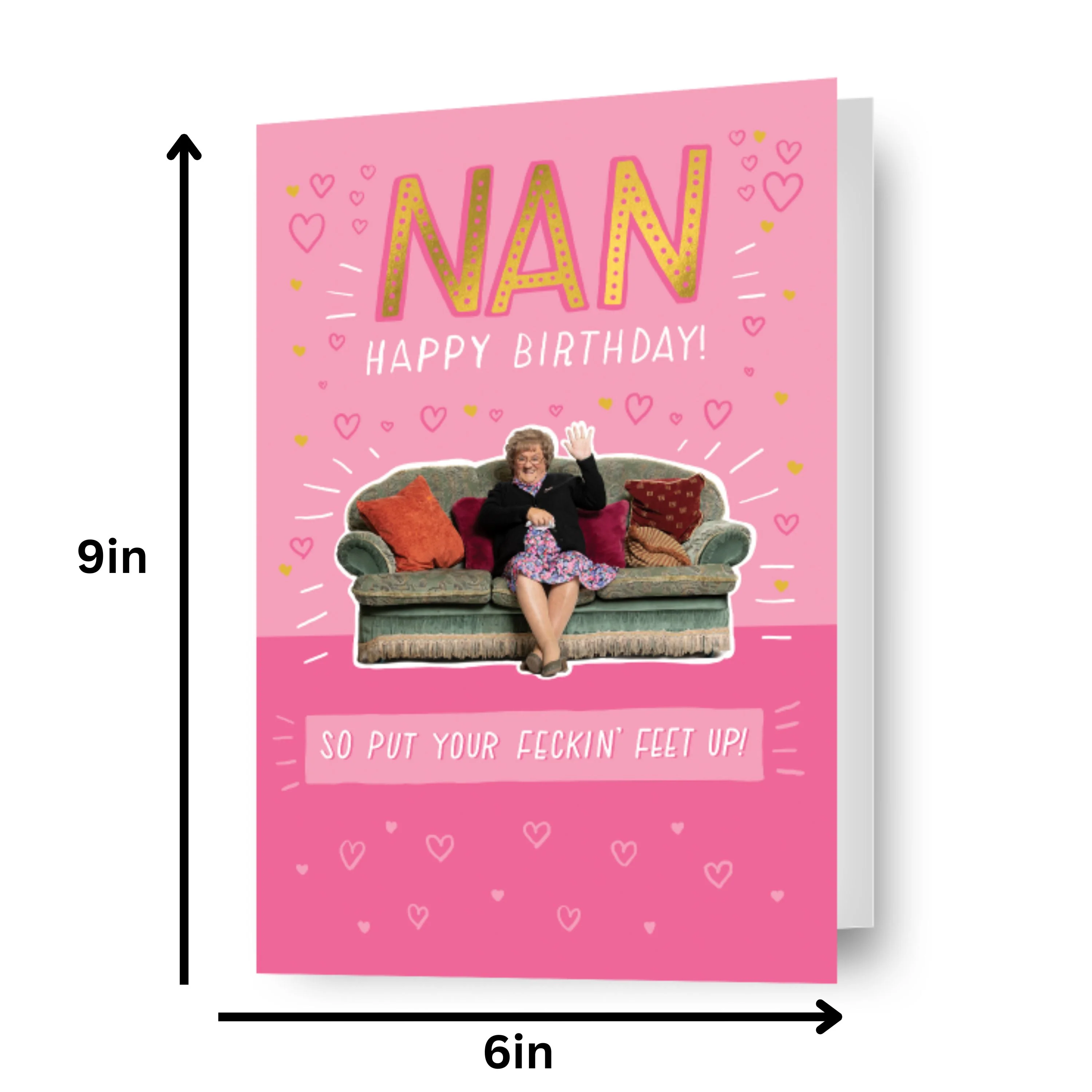 Mrs Brown's Boys 'Nan' Birthday Card - Image 2