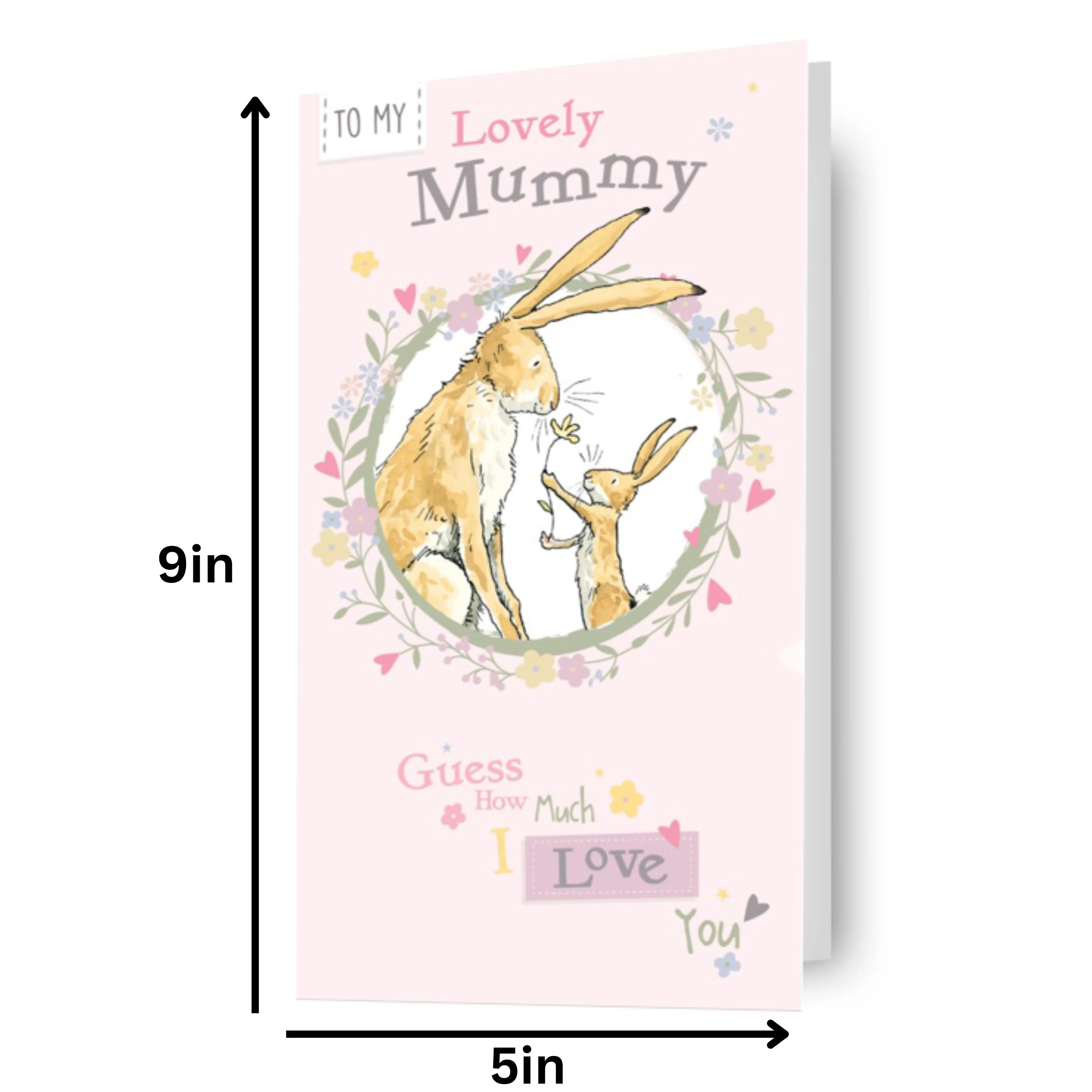Guess How Much I Love You 'Lovely Mummy' Birthday Card - Image 2