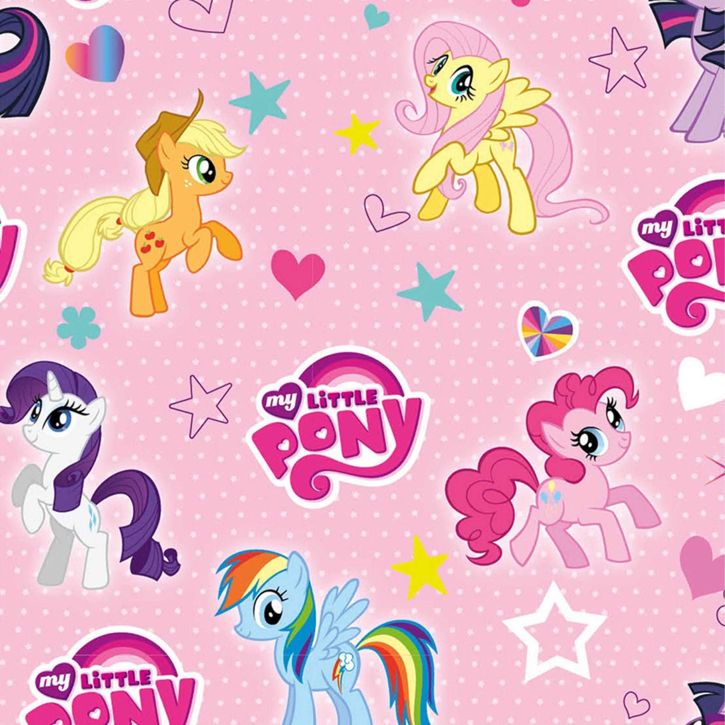 My Little Pony 2 Sheets & 2 Tags Gift Wrap - Image 3