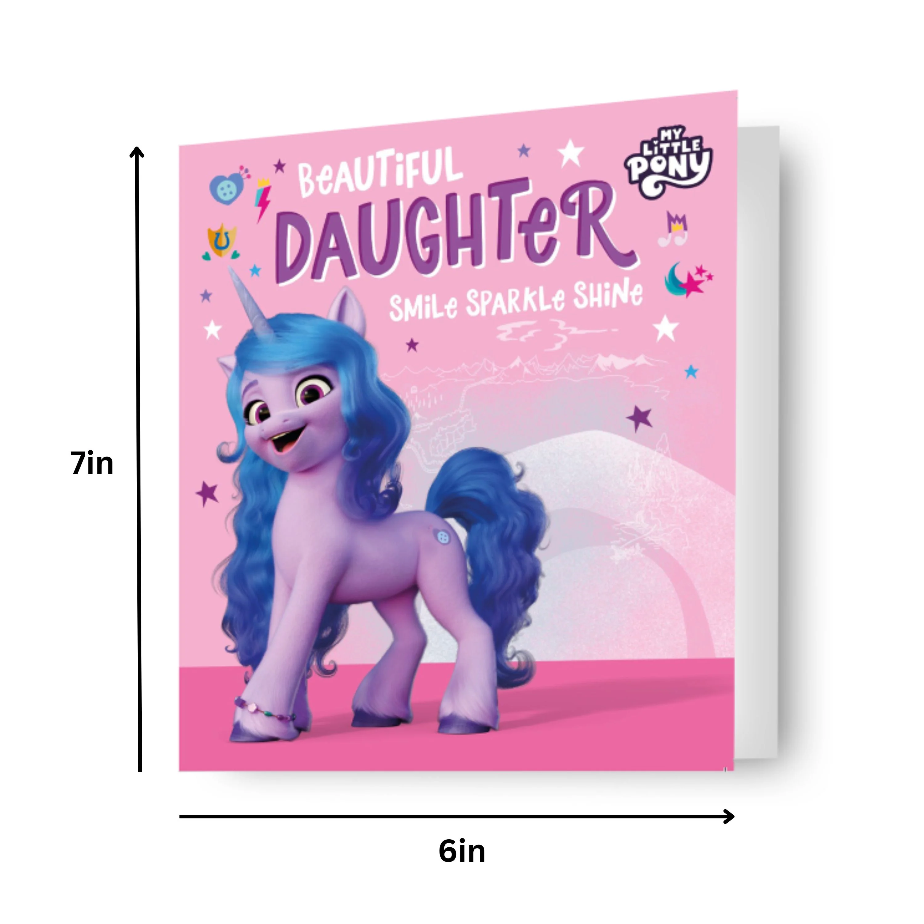 My Little Pony Daughter Birthday Card - Image 2