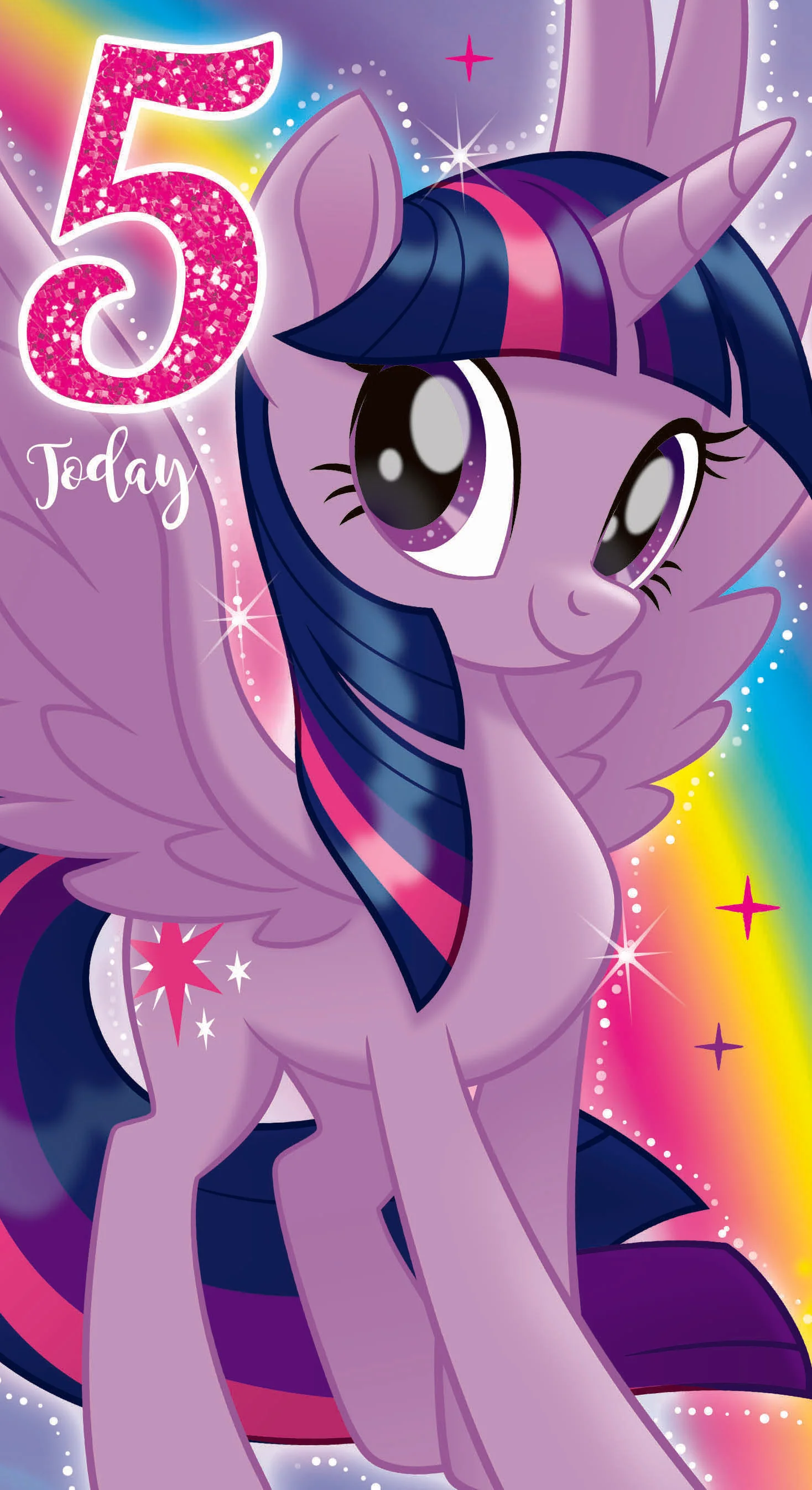 My Little Pony Age 5 Birthday Card - Image 3