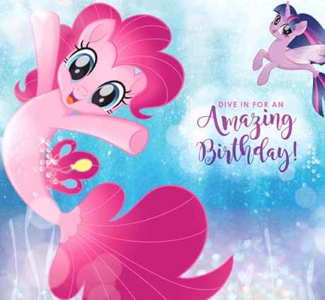 My Little Pony Movie Age 7 Birthday Card - Image 4
