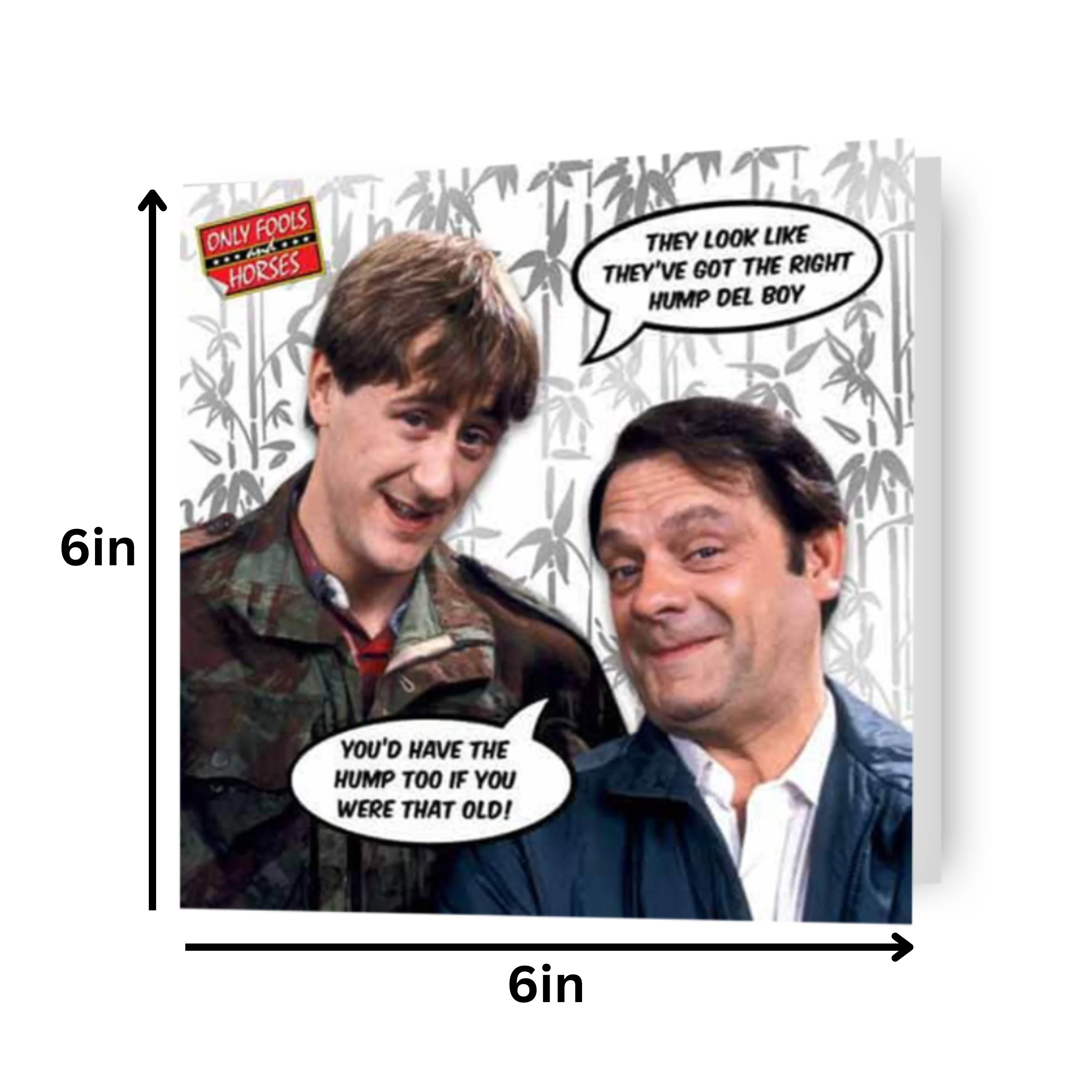 Only Fools and Horses 'Right Hump' Birthday Card - Image 3
