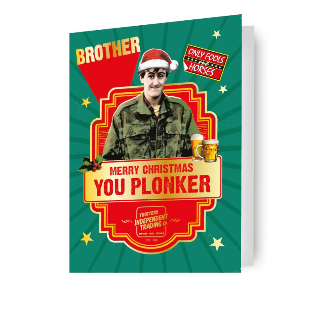 Only Fools and Horses Brother Christmas Card
