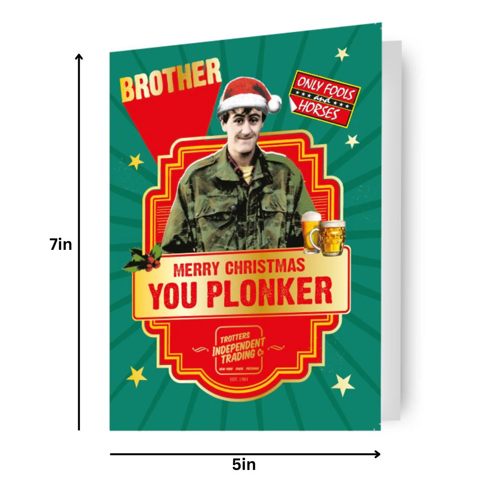 Only Fools and Horses Brother Christmas Card - Image 2