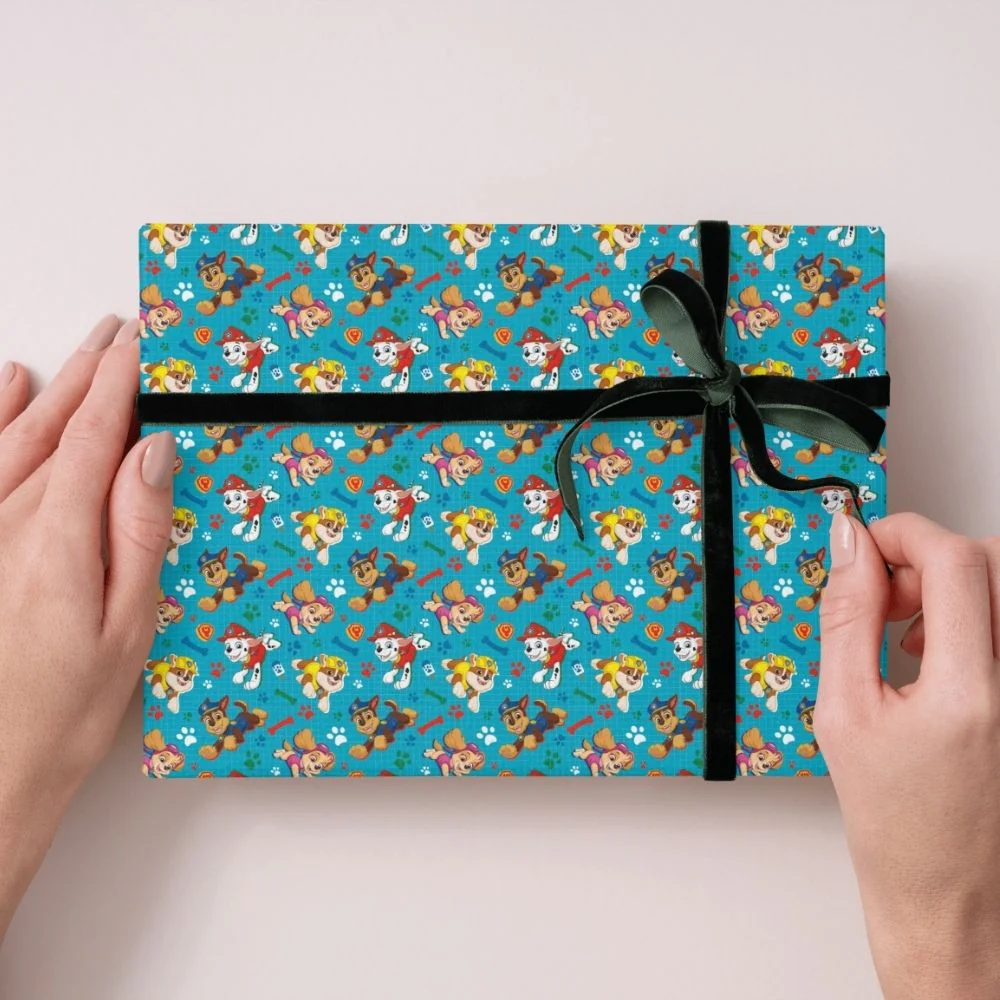 Paw Patrol 2m Roll Wrapping Paper - 3 Pack Bundle - Image 3