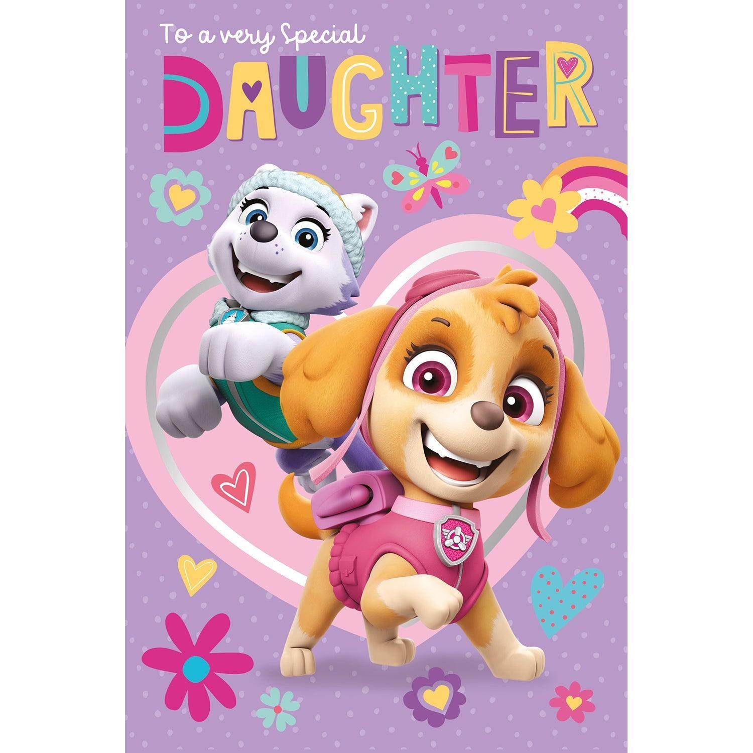 Paw Patrol Daughter Birthday Card - Image 3