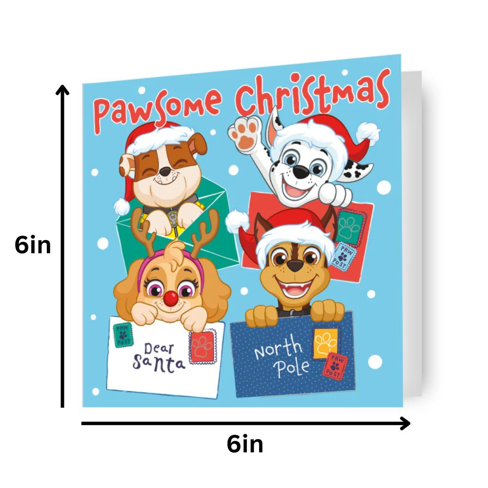 Paw Patrol Christmas Card - Image 2