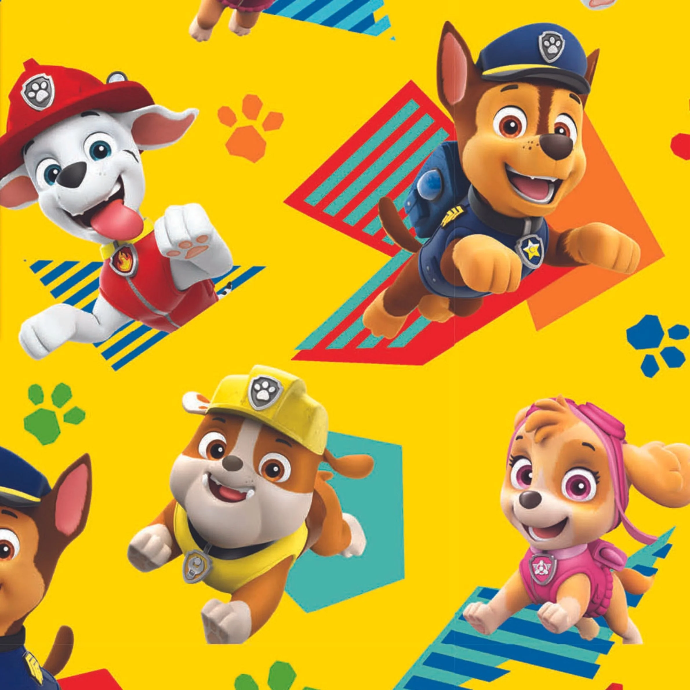 Paw Patrol 2 Sheets & 2 Tags Gift Wrap - Image 3