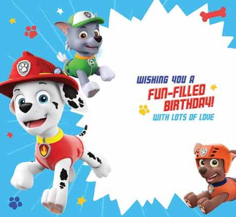 Paw Patrol Grandson Birthday Card - Image 4