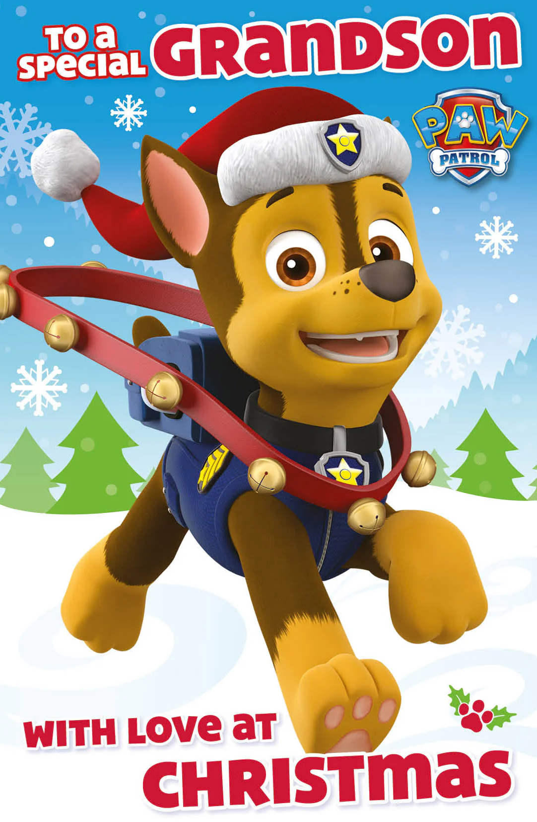 Paw Patrol 'Grandson' Christmas Card - Image 3