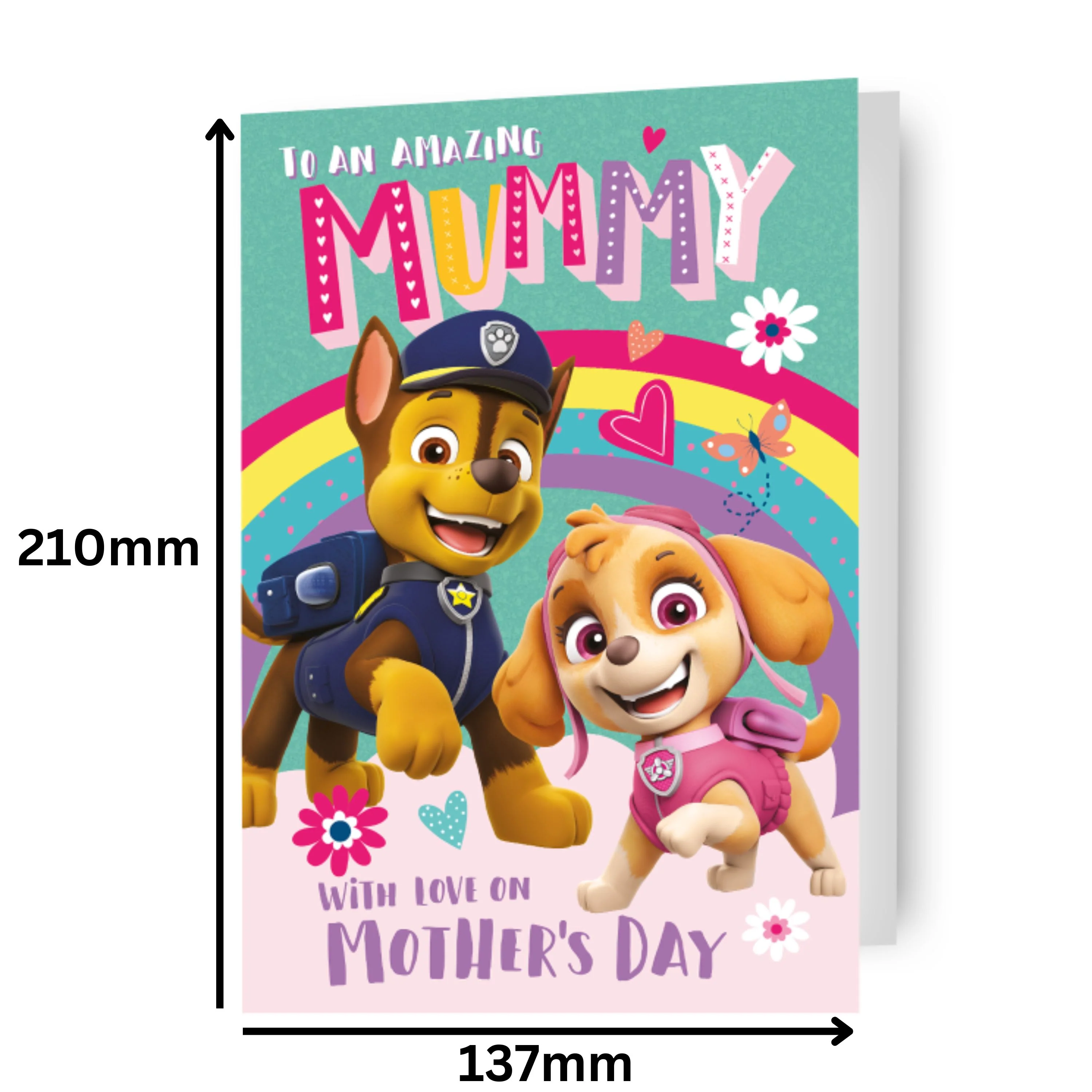 Paw Patrol 'Amazing Mummy' Mother's Day Card - Image 2