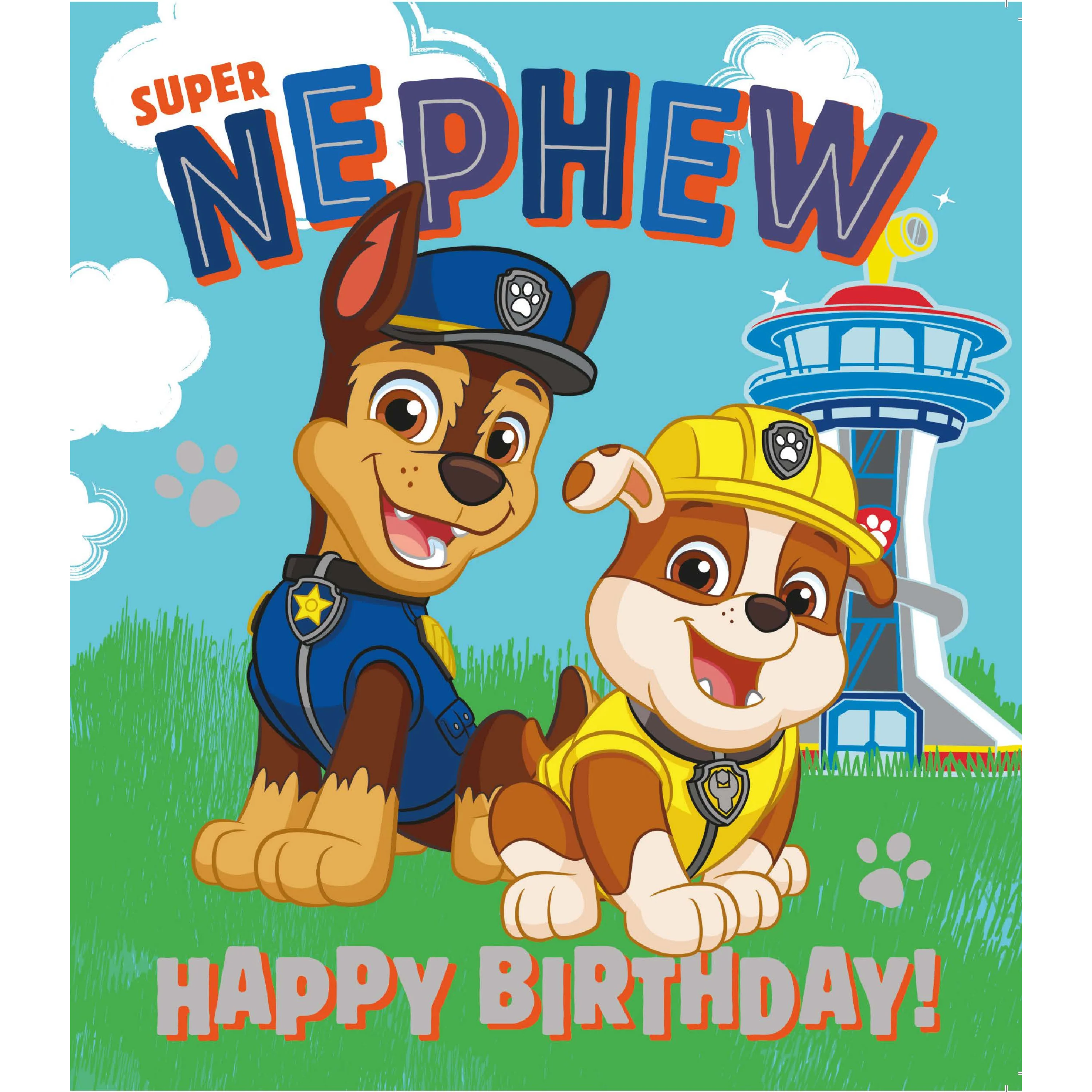 Paw Patrol 'Nephew' Birthday Card - Image 3