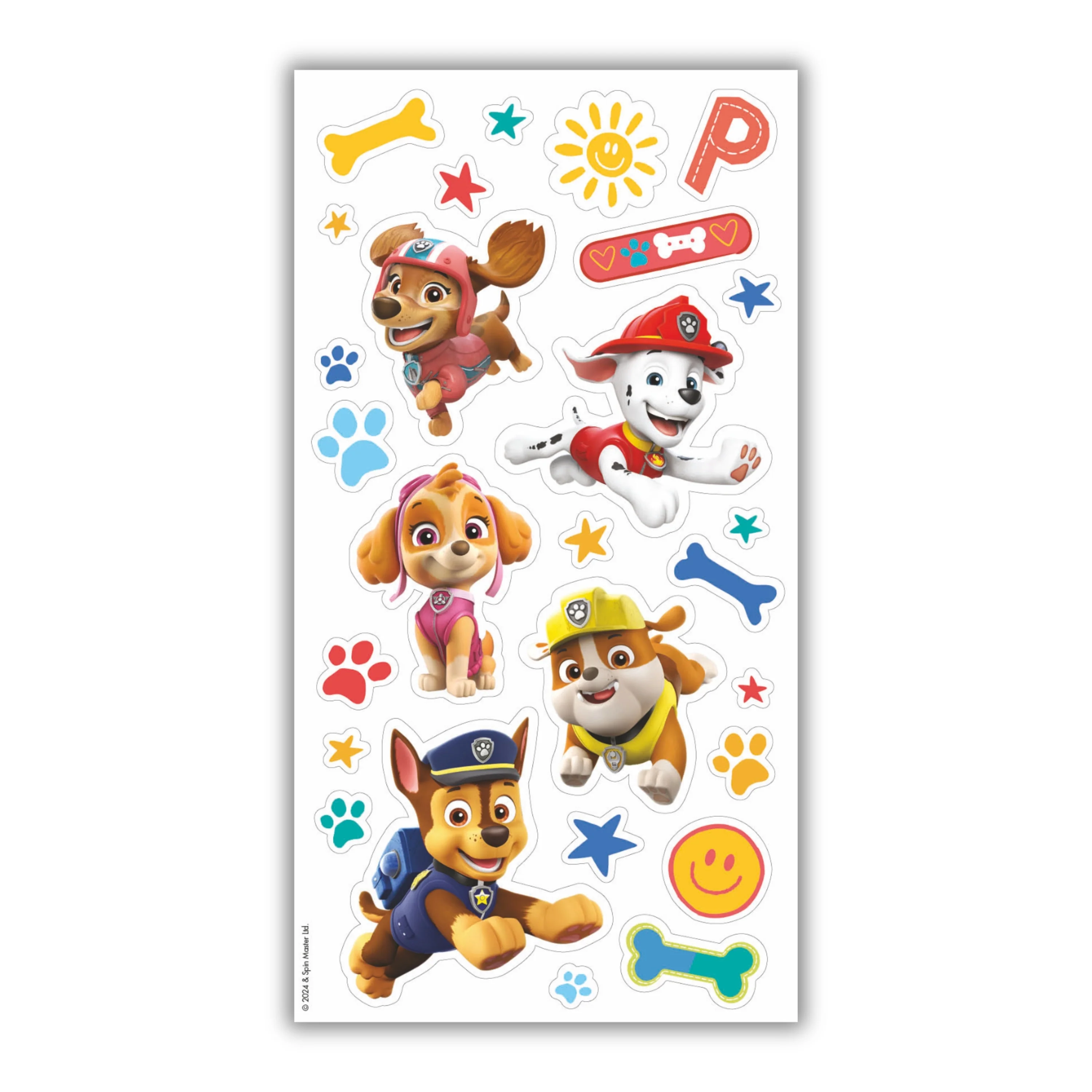 Paw Patrol Sticker Birthday Card - Image 2