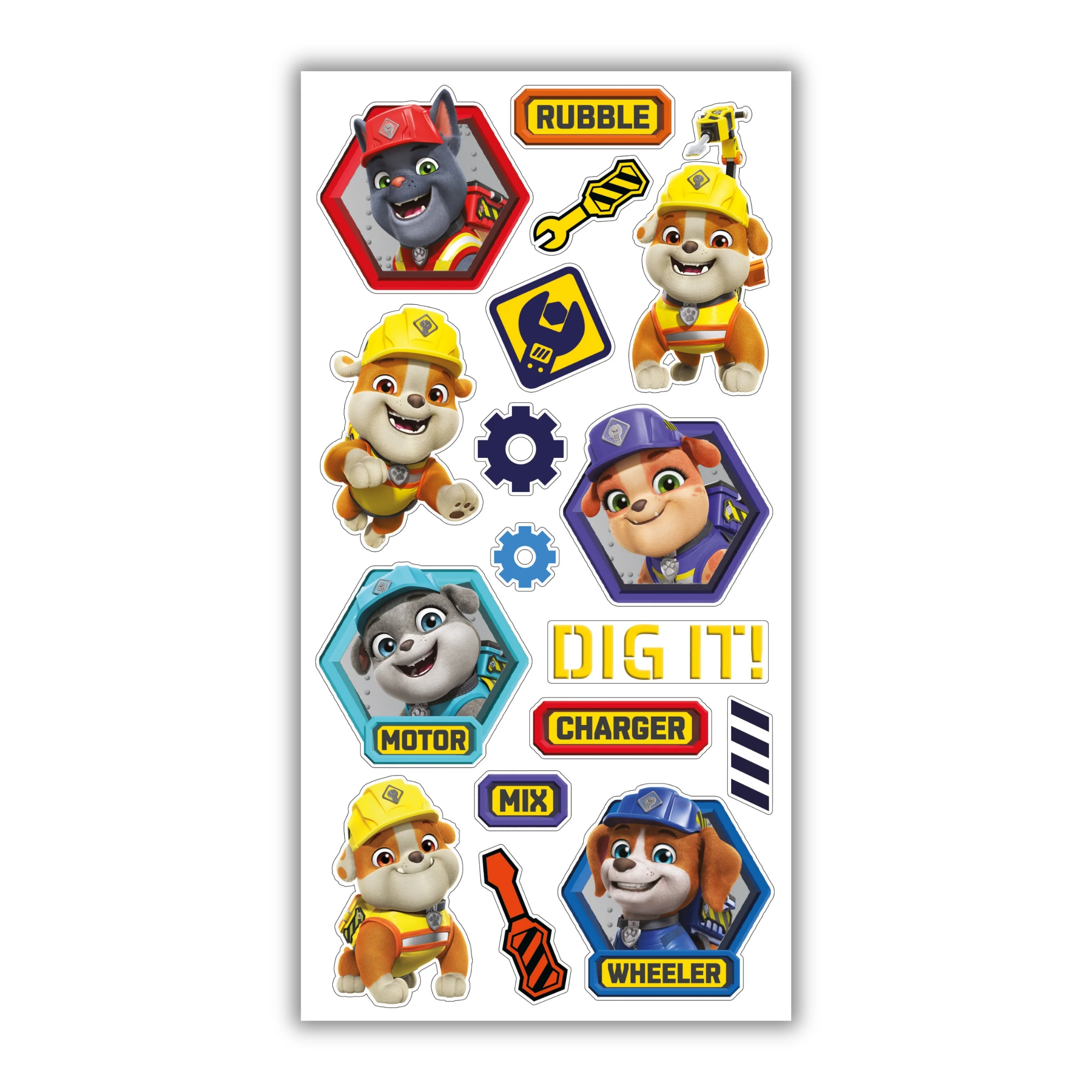 Paw Patrol Sticker Birthday Card - Image 2