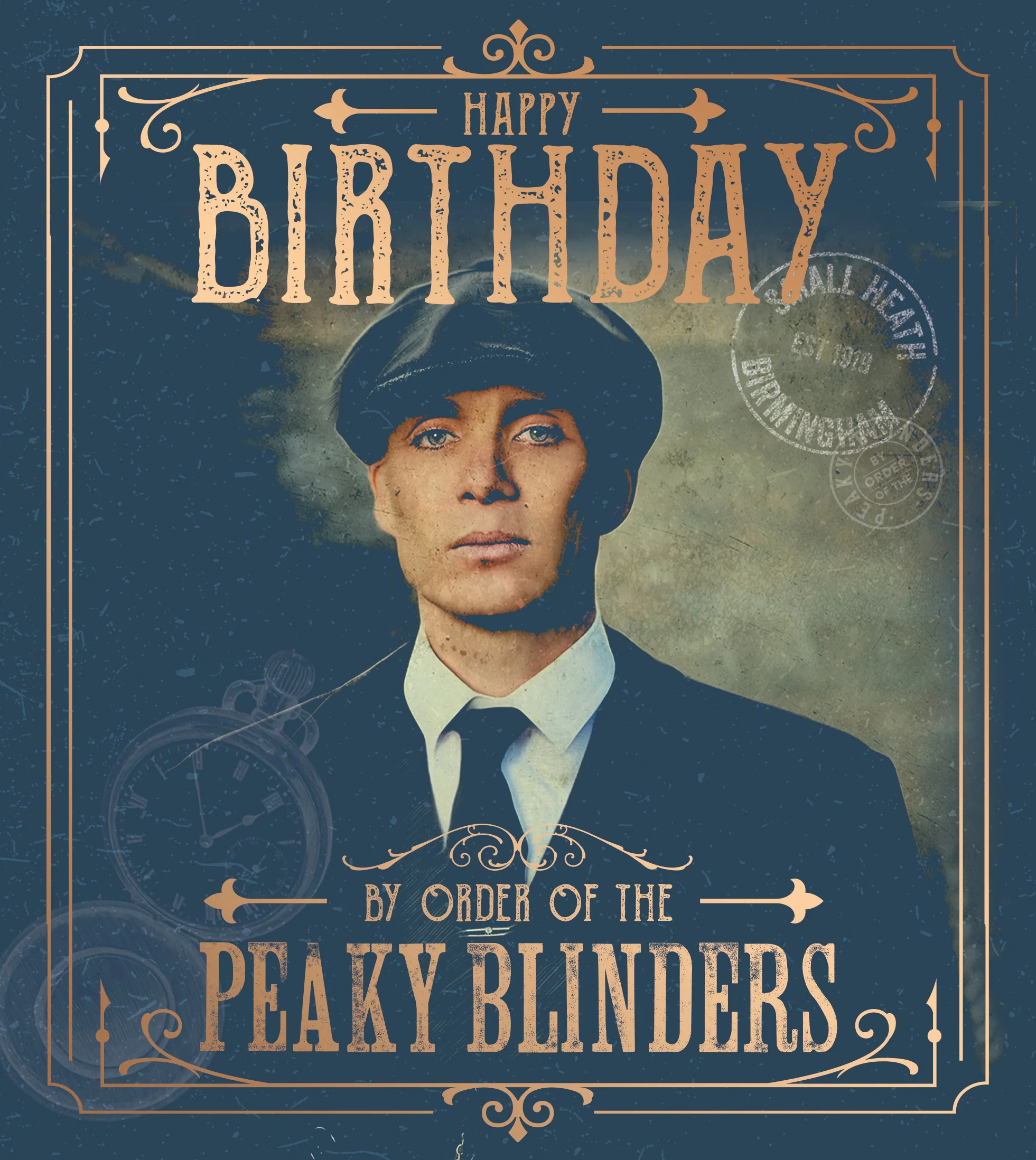 Peaky Blinders Birthday Card - Image 3