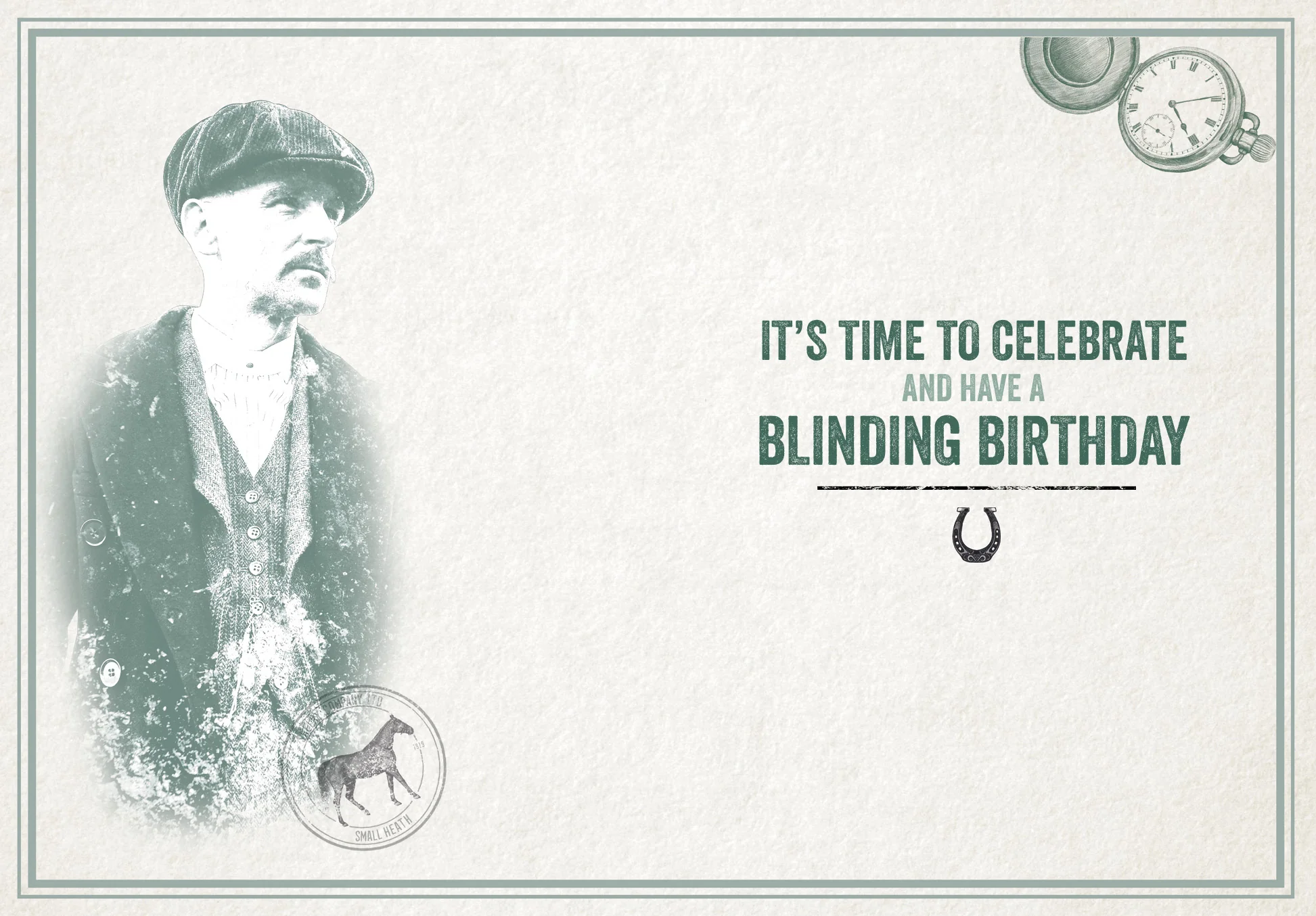 Peaky Blinders Birthday Card - Image 4