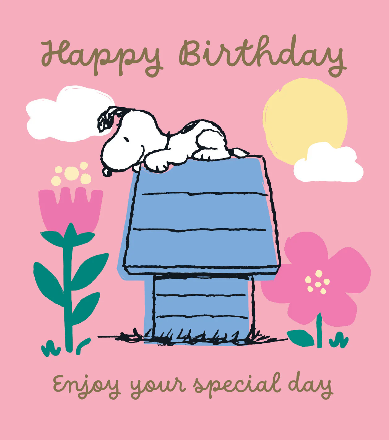 Peanuts Birthday Card - Image 3