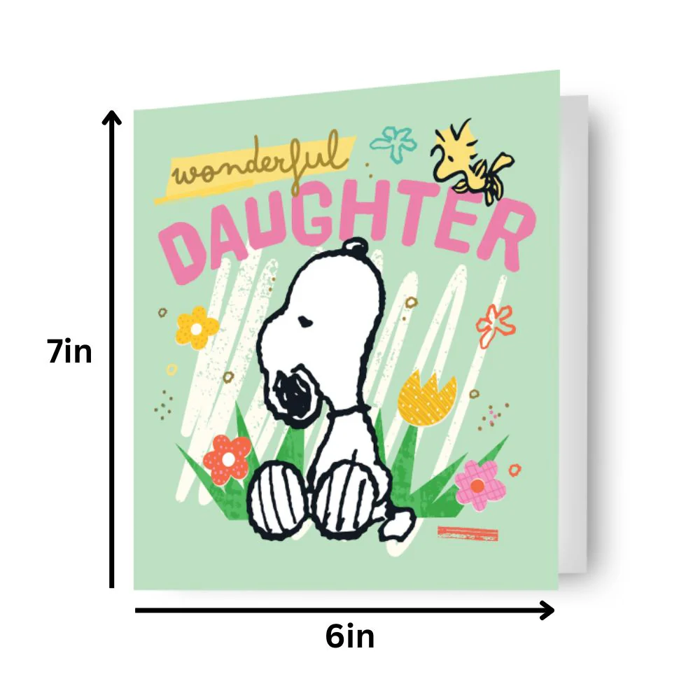 Peanuts Daughter Birthday Card - Image 3