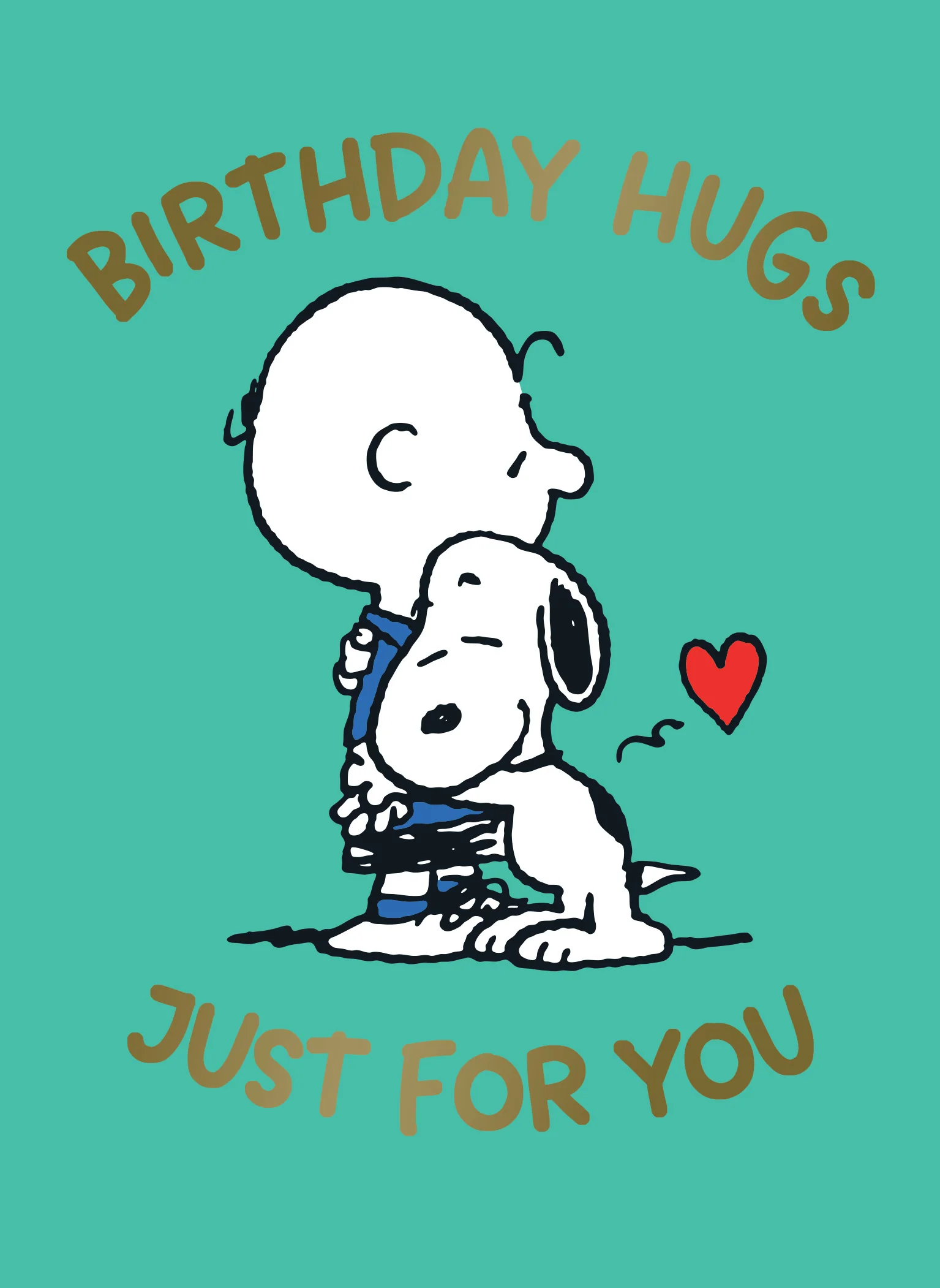 Peanuts Snoopy Birthday Card - Image 3