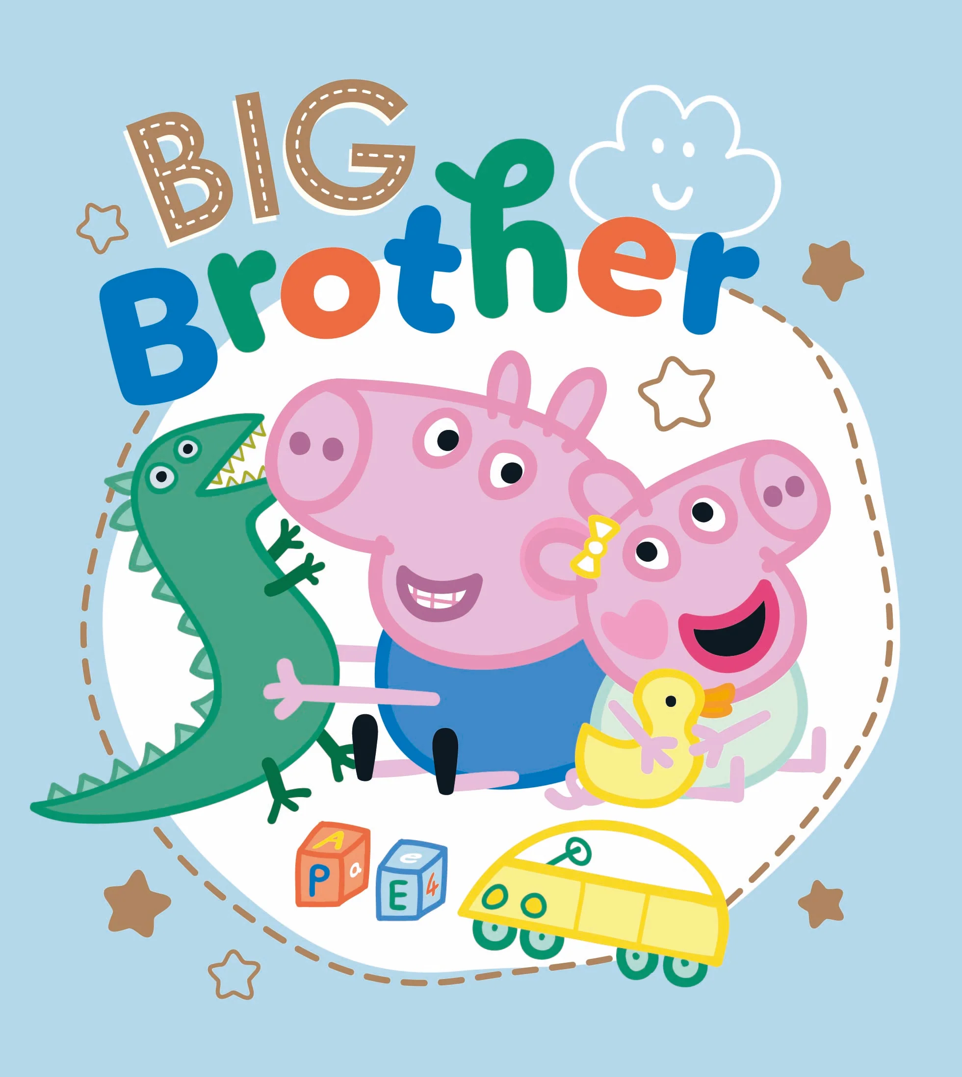 Peppa Pig Big Brother Birthday Card - Image 3
