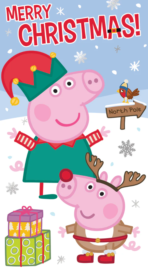 Peppa Pig Christmas Card - Image 3