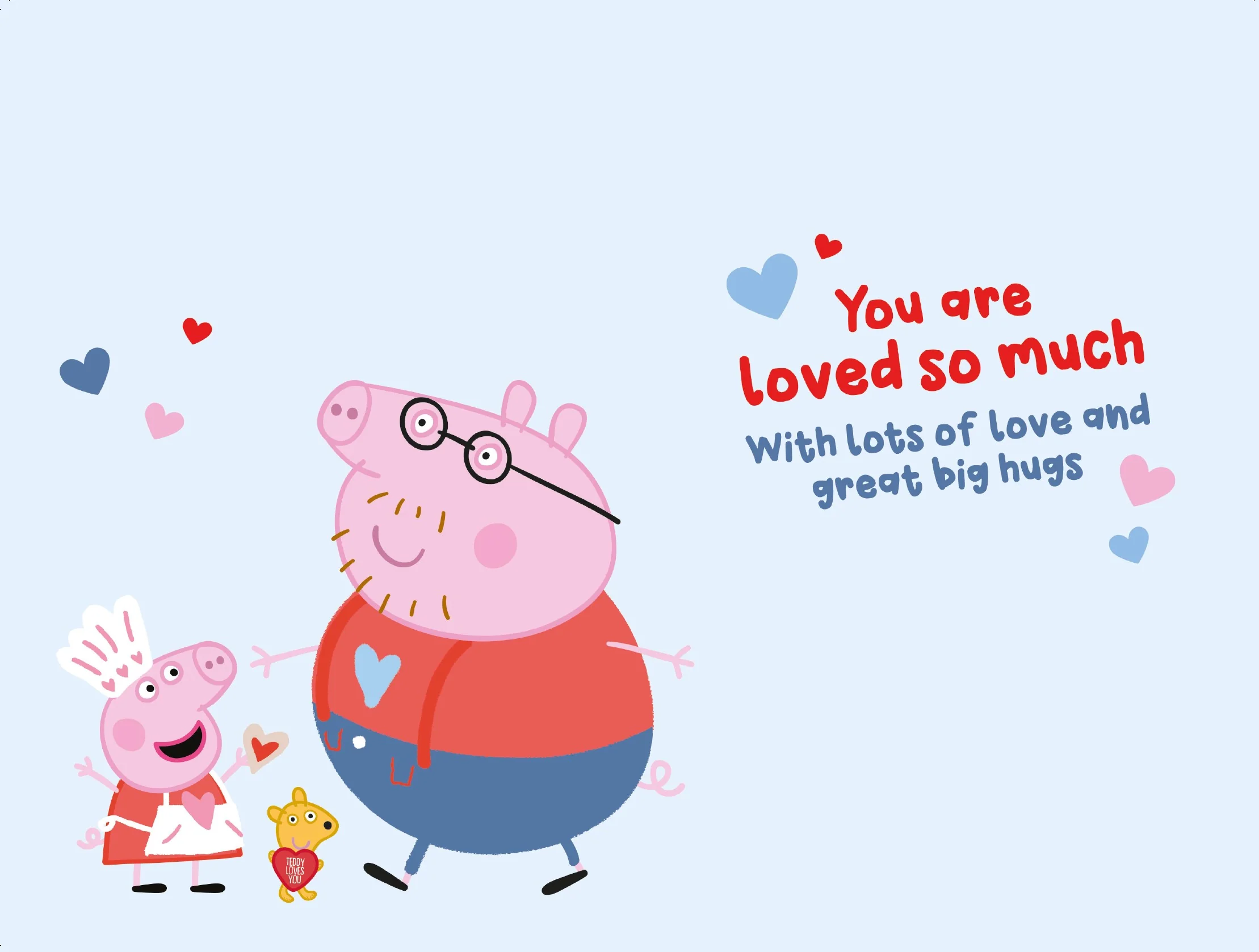 Peppa Pig 'Amazing Daddy' Valentine's Day Card - Image 4