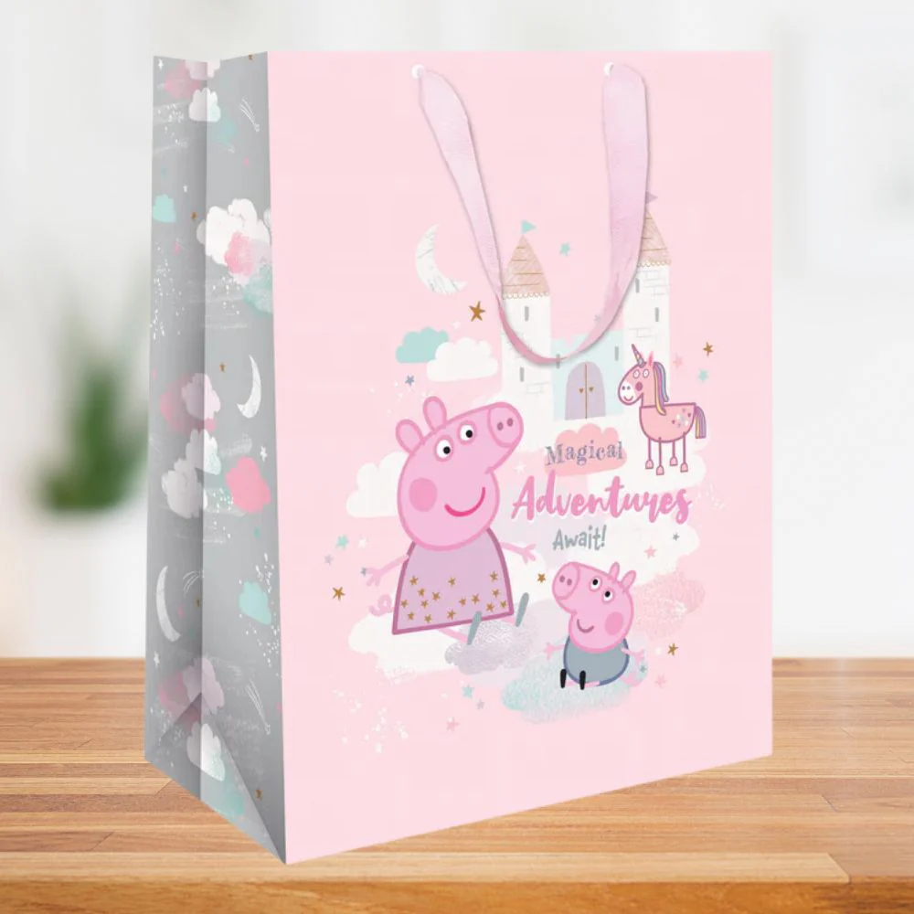 Peppa Pig Medium Gift Bag - Image 3