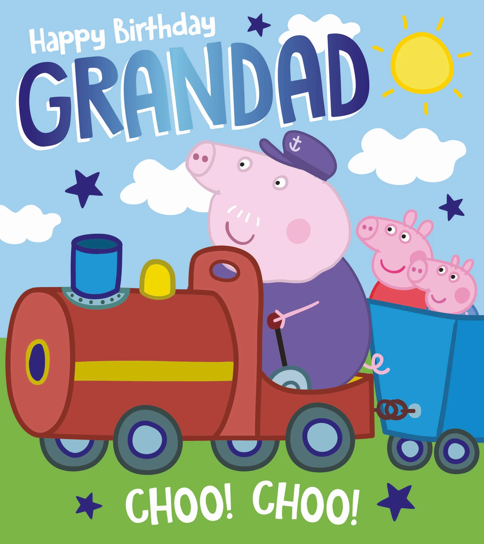 Peppa Pig Grandad Birthday Card - Image 3