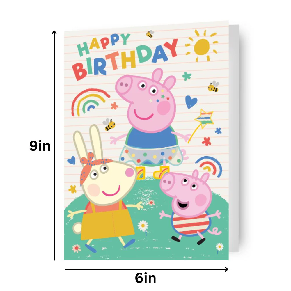 Peppa Pig Sound Birthday Card - Image 2