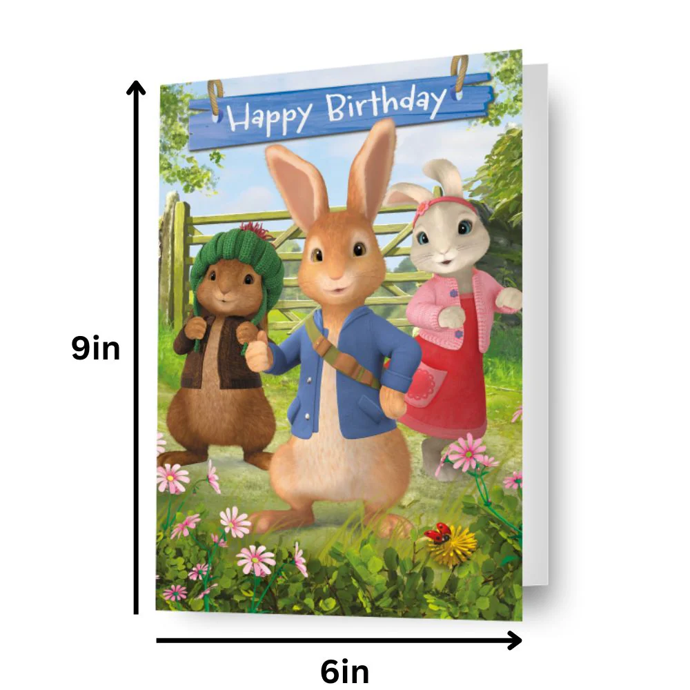 Peter Rabbit Birthday Card - Image 2