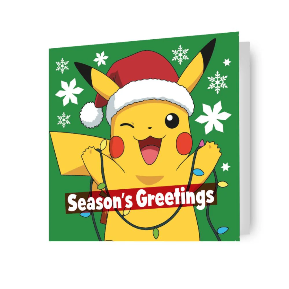 Pokemon Multipack of 12 Christmas Cards - Image 2