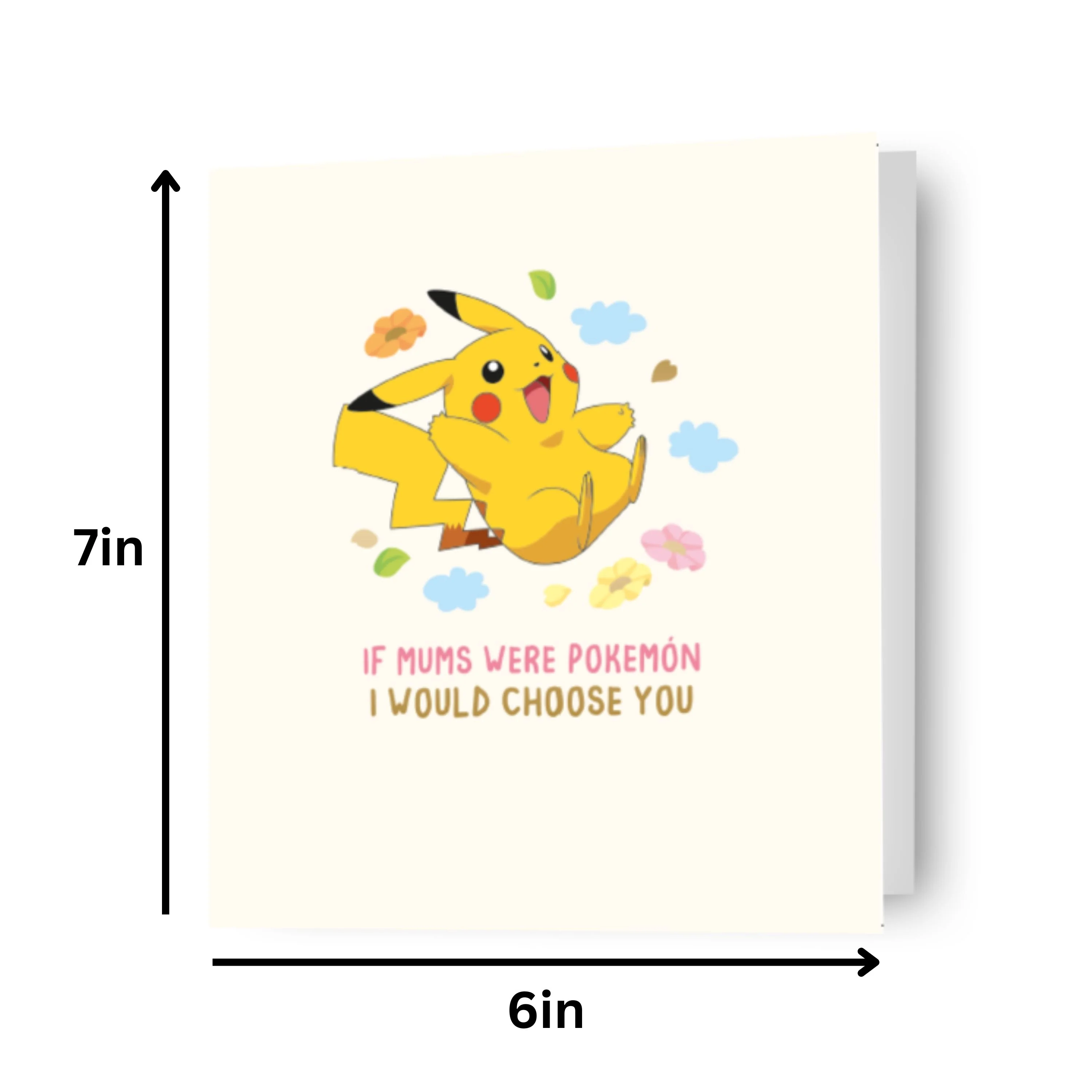 Pokemon 'I Would Choose You' Mother's Day Card - Image 2