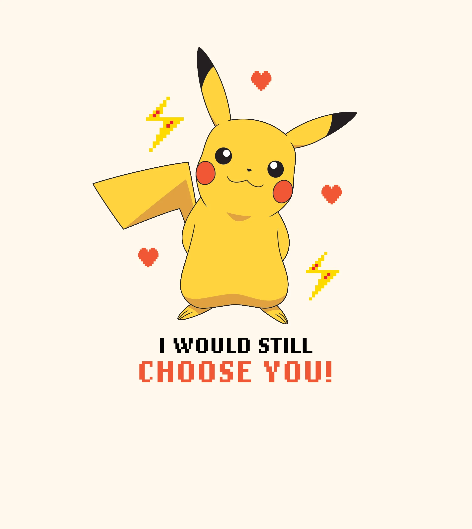 Pokemon Pikachu 'I Would Still Choose You!' Valentine's Day Card - Image 3