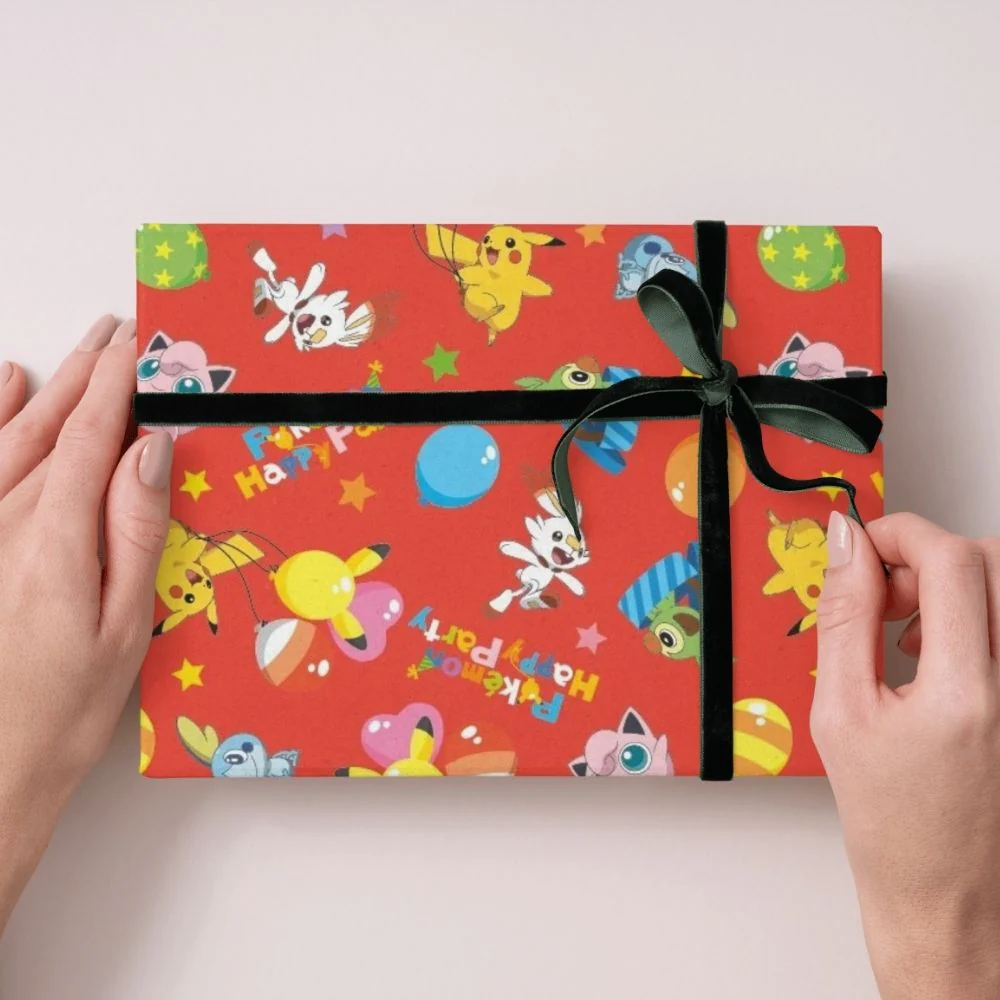 Pokemon 2m Roll Wrapping Paper - Image 4