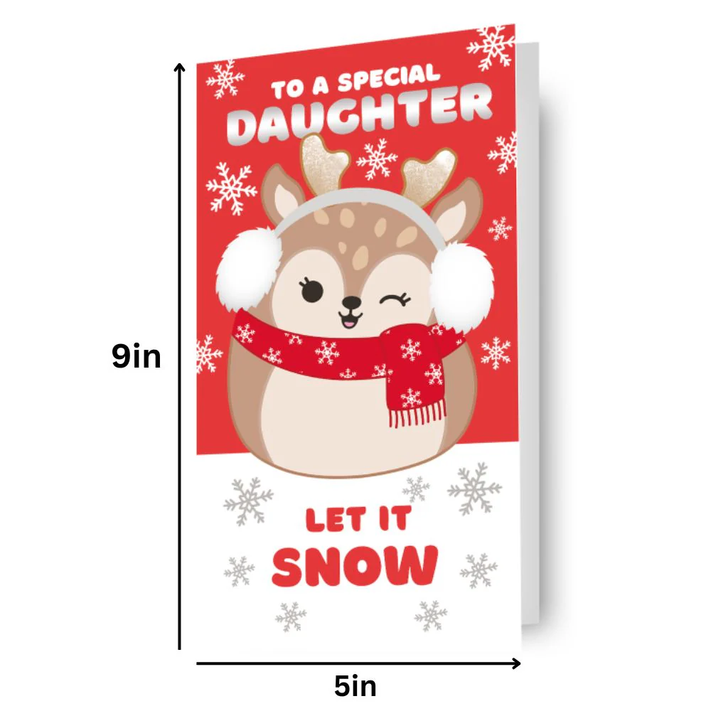 Squishmallows Daughter Christmas Card - Image 2