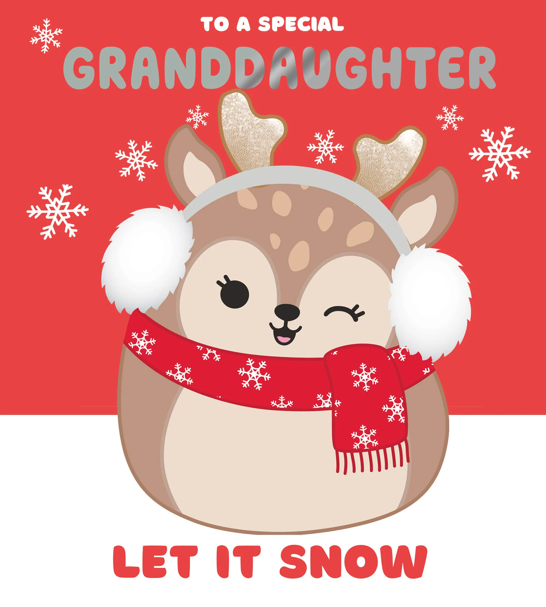 Squishmallows Granddaughter Christmas Card - Image 3