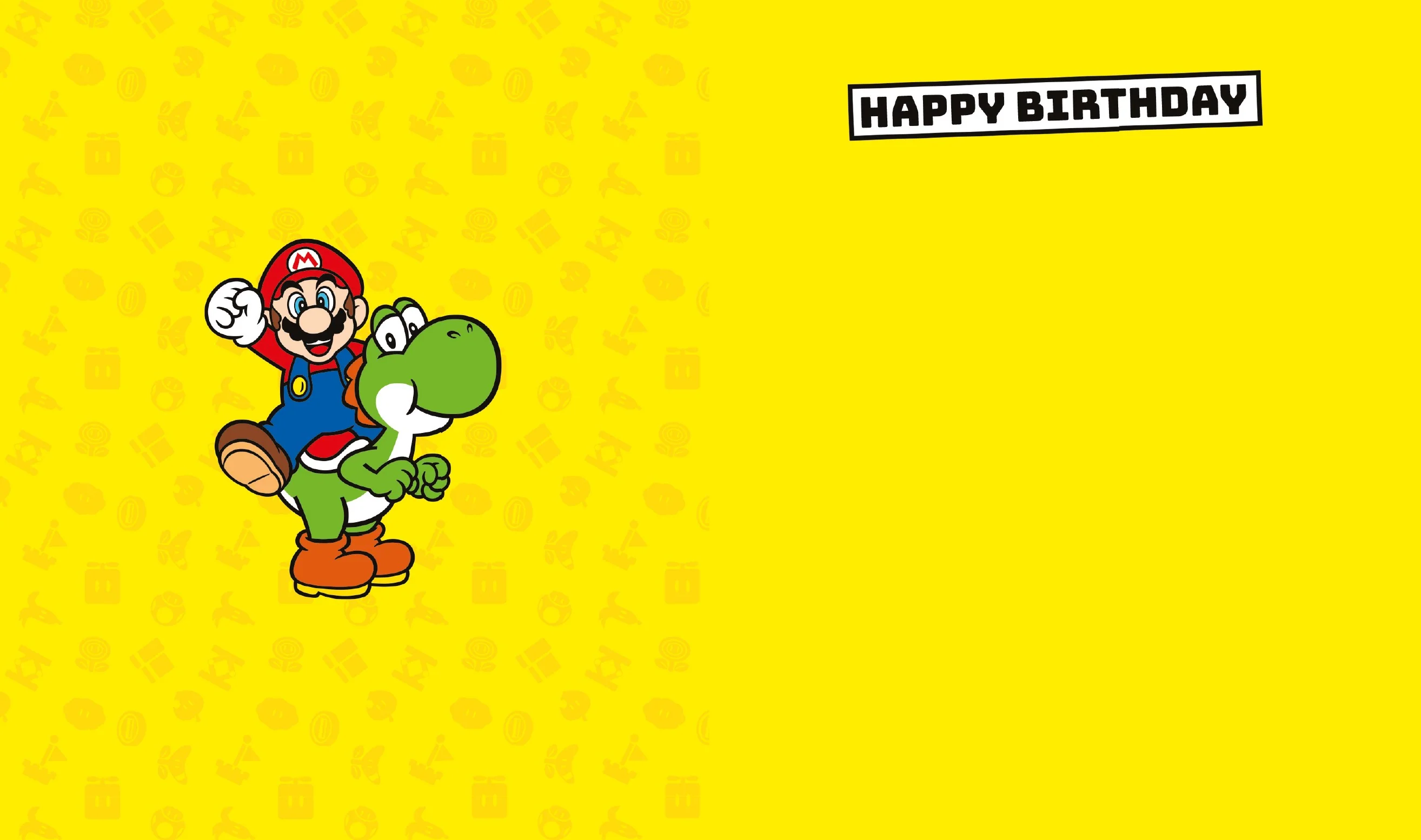 Super Mario Birthday Card - Image 4