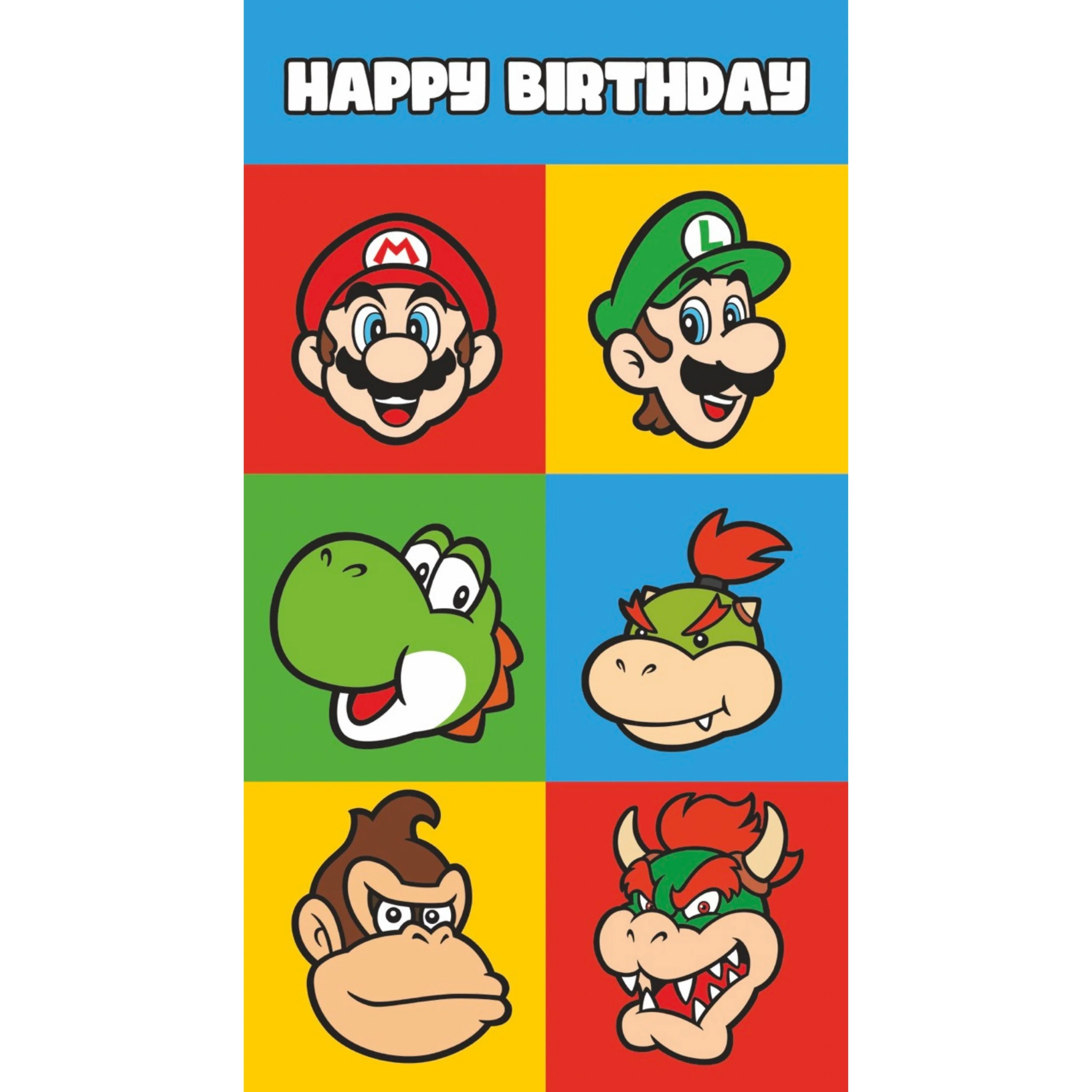 Super Mario Sticker Birthday Card - Image 5