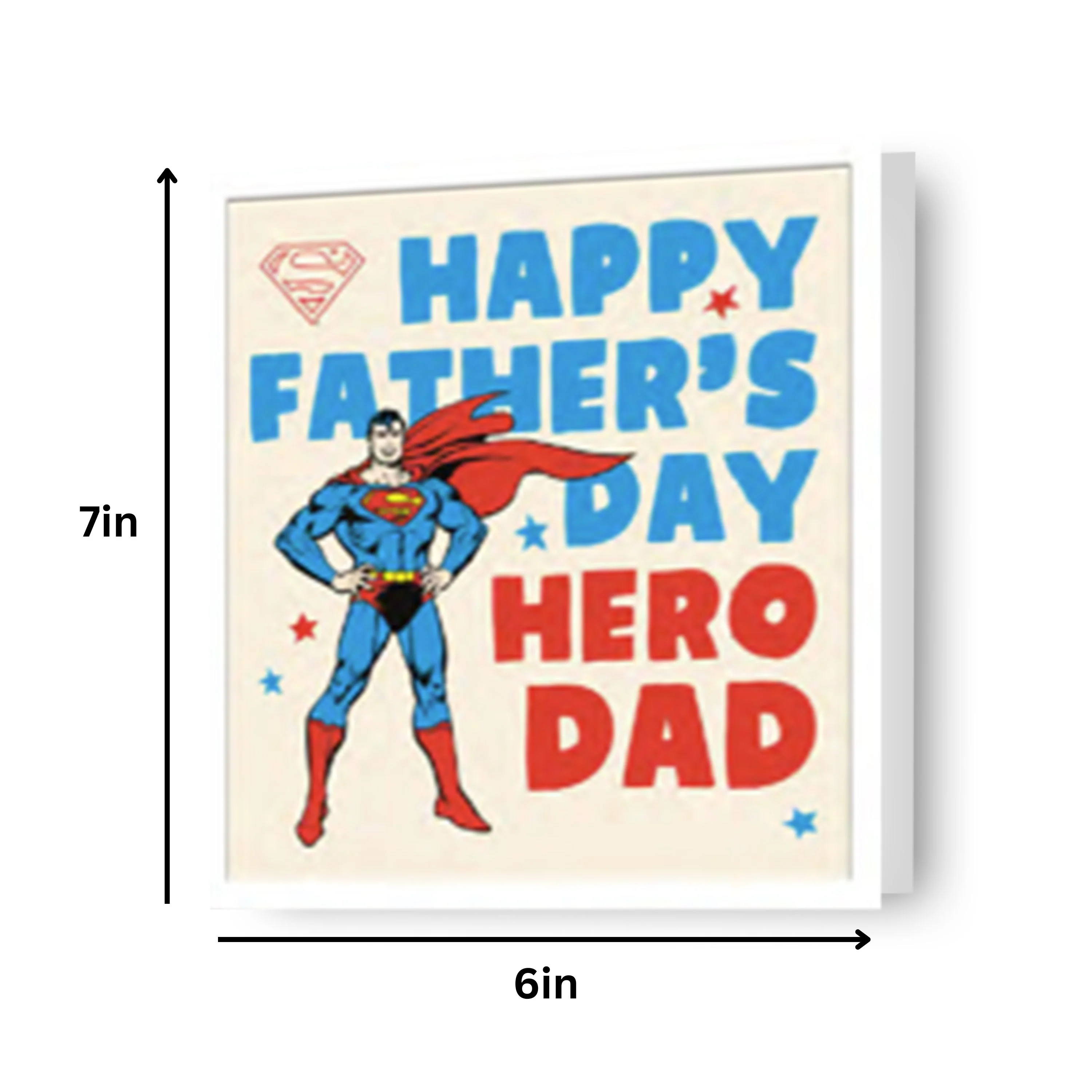 SUPERMAN HERO FATHER'S DAY CARD - Image 2