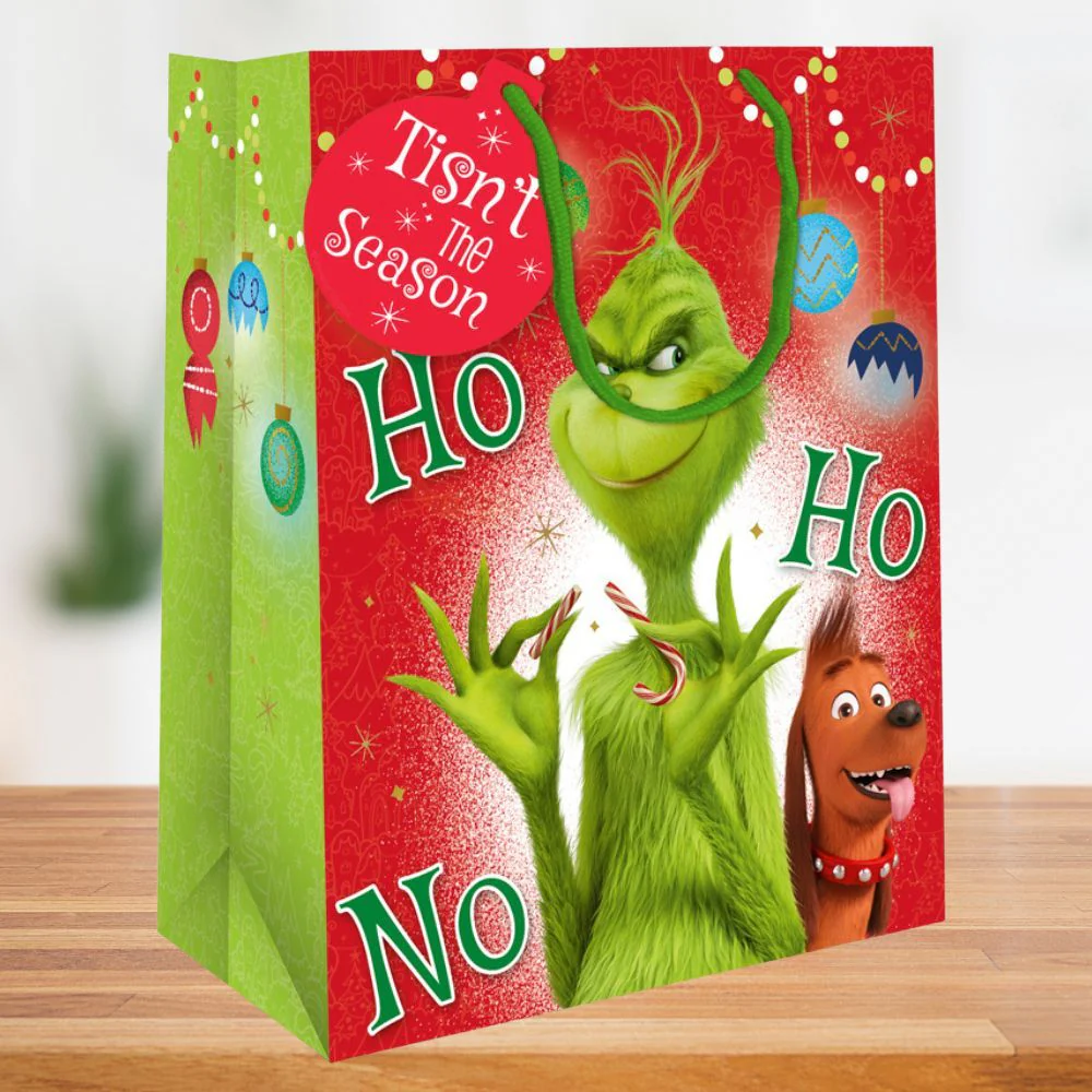 The Grinch Christmas Medium Gift Bag - Image 3