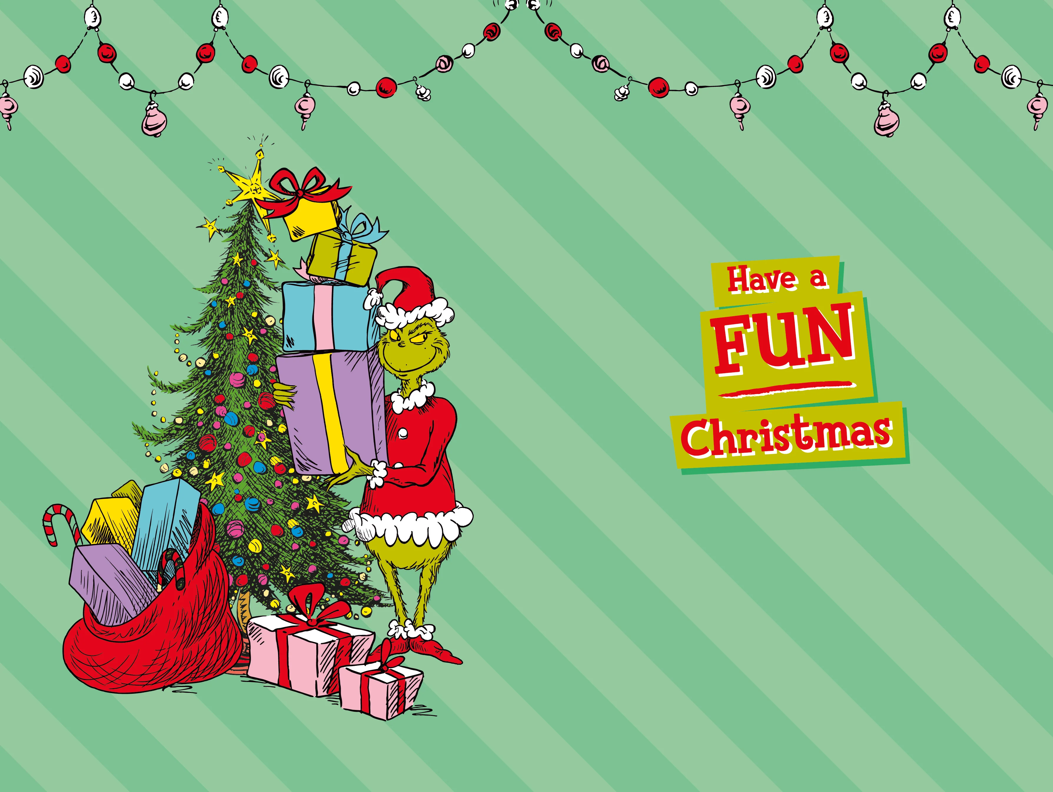 The Grinch Coaster Christmas Card - Image 4