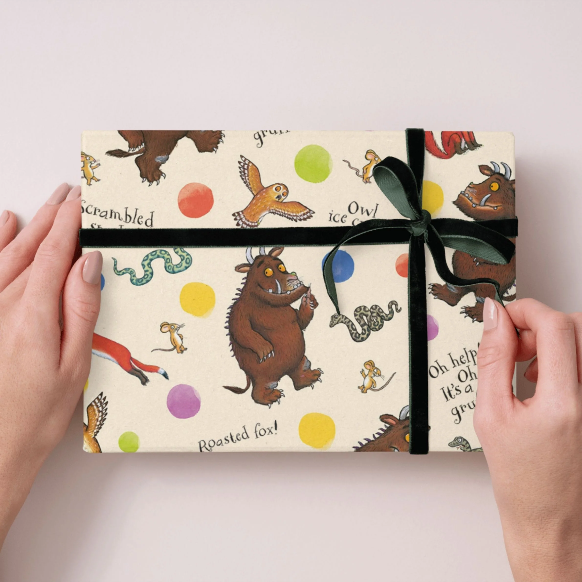 The Gruffalo 2 Sheets & 2 Tags Gift Wrap - Image 4