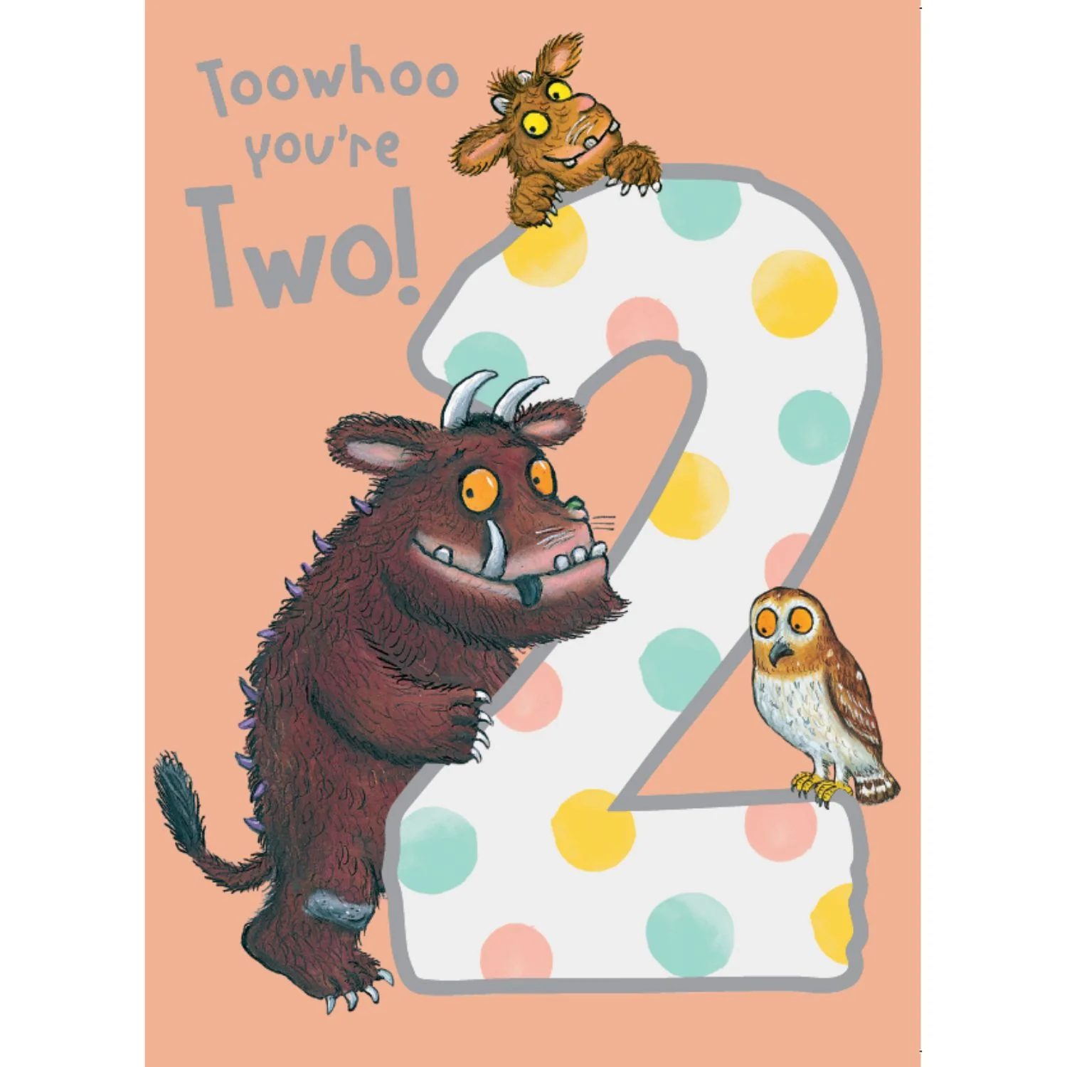 The Gruffalo Age 2 Birthday Card - Image 3