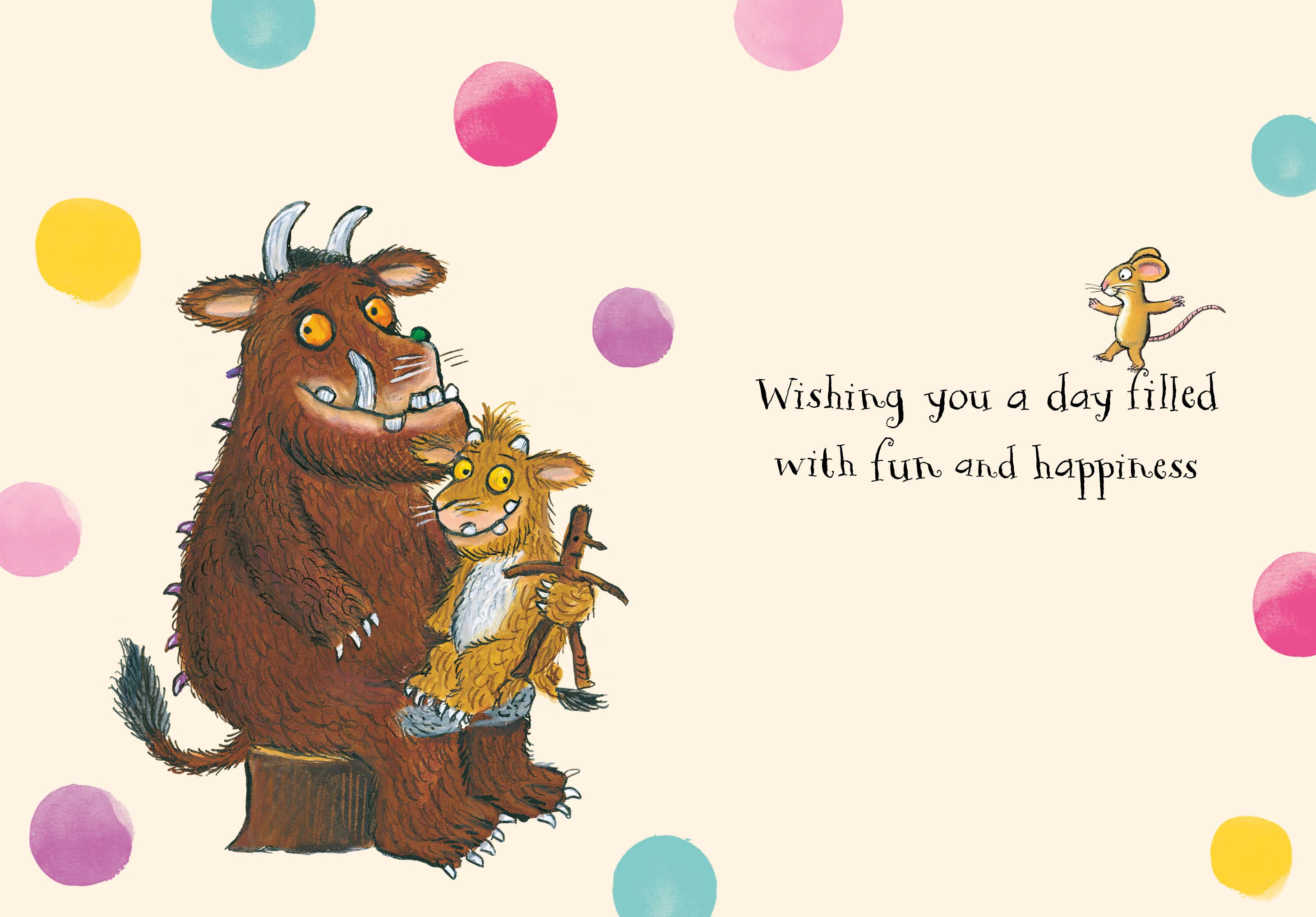 The Gruffalo Spotted Birthday Card - Image 4