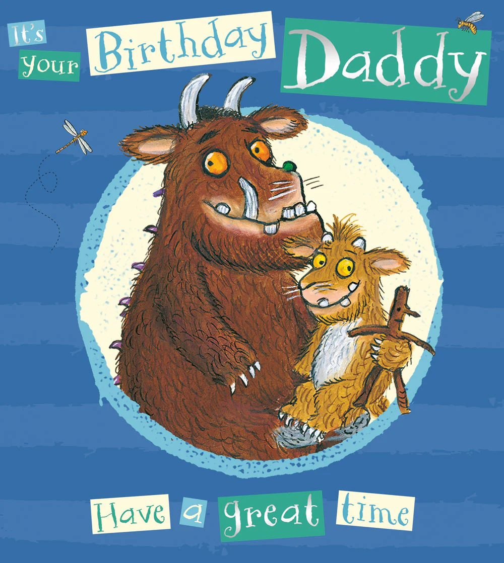 The Gruffalo Daddy Birthday Card - Image 3