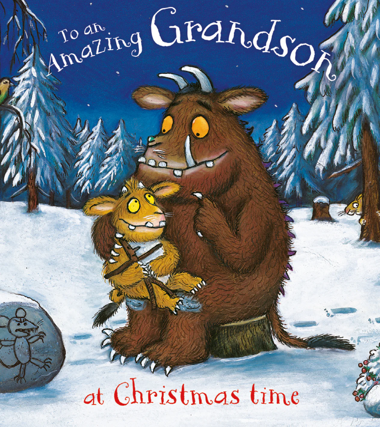 The Gruffalo 'Grandson' Christmas Card - Image 3