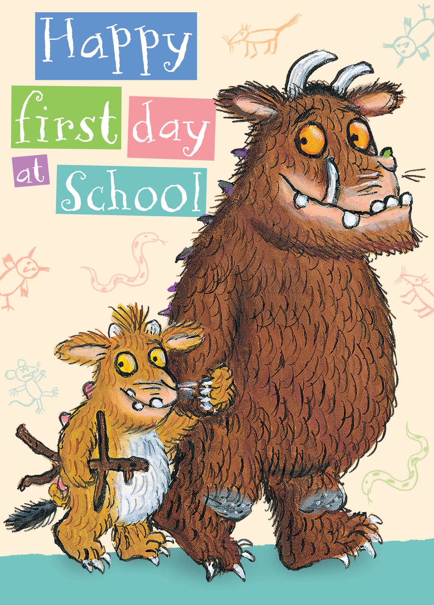 The Gruffalo 'Happy First Day At School' Card - Image 5