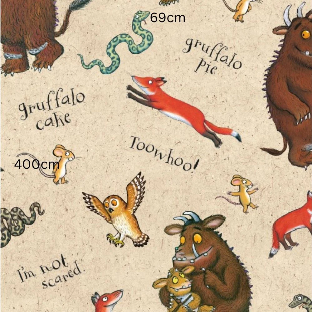 The Gruffalo 4m Roll Wrapping Paper - Image 3
